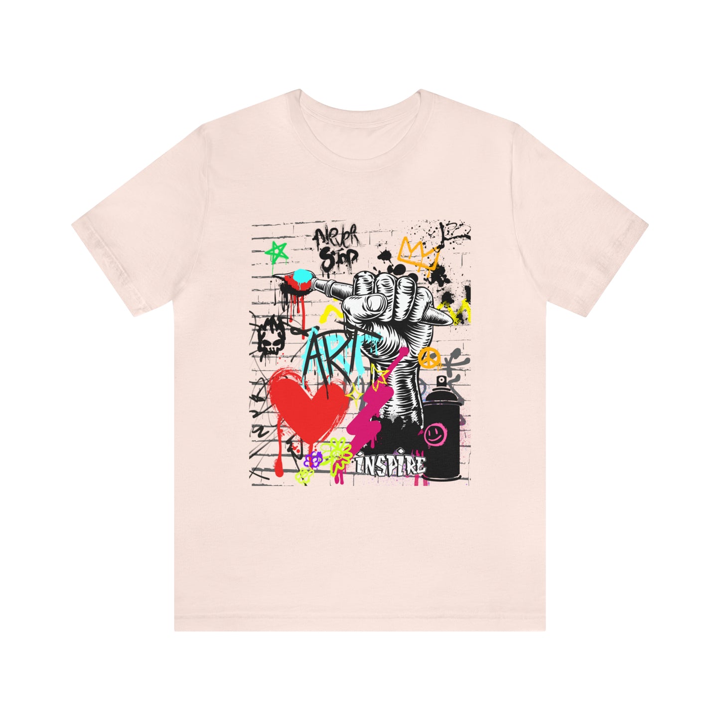 Artist graffiti urban Unisex Jersey Short Sleeve Tee