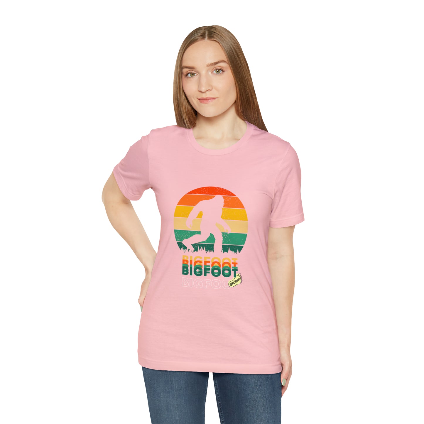 Bigfoot retro Unisex Jersey Short Sleeve Tee