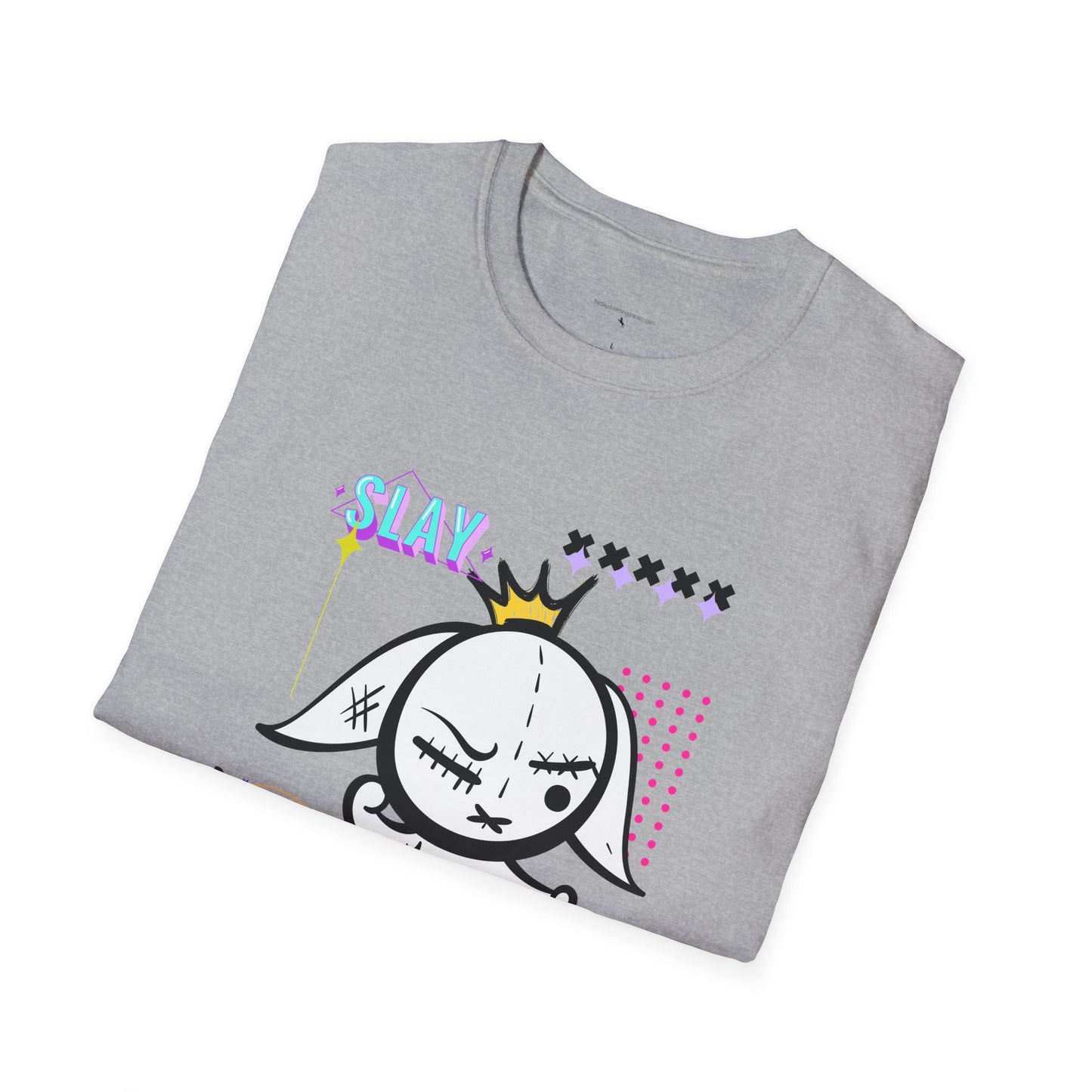 Graffiti bunny Slay  Unisex Softstyle T-Shirt