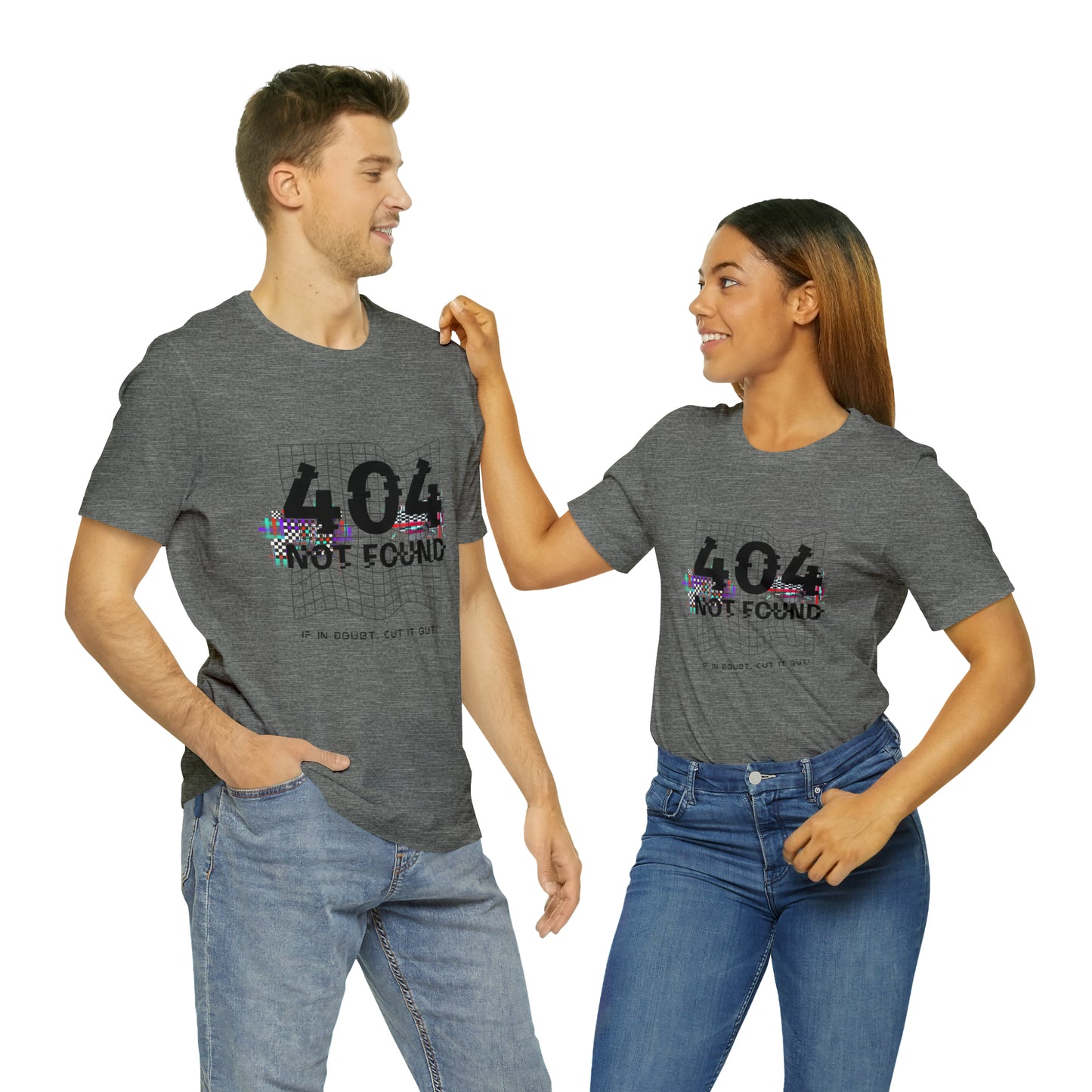 404 Not found Unisex Jersey Short Sleeve Tee