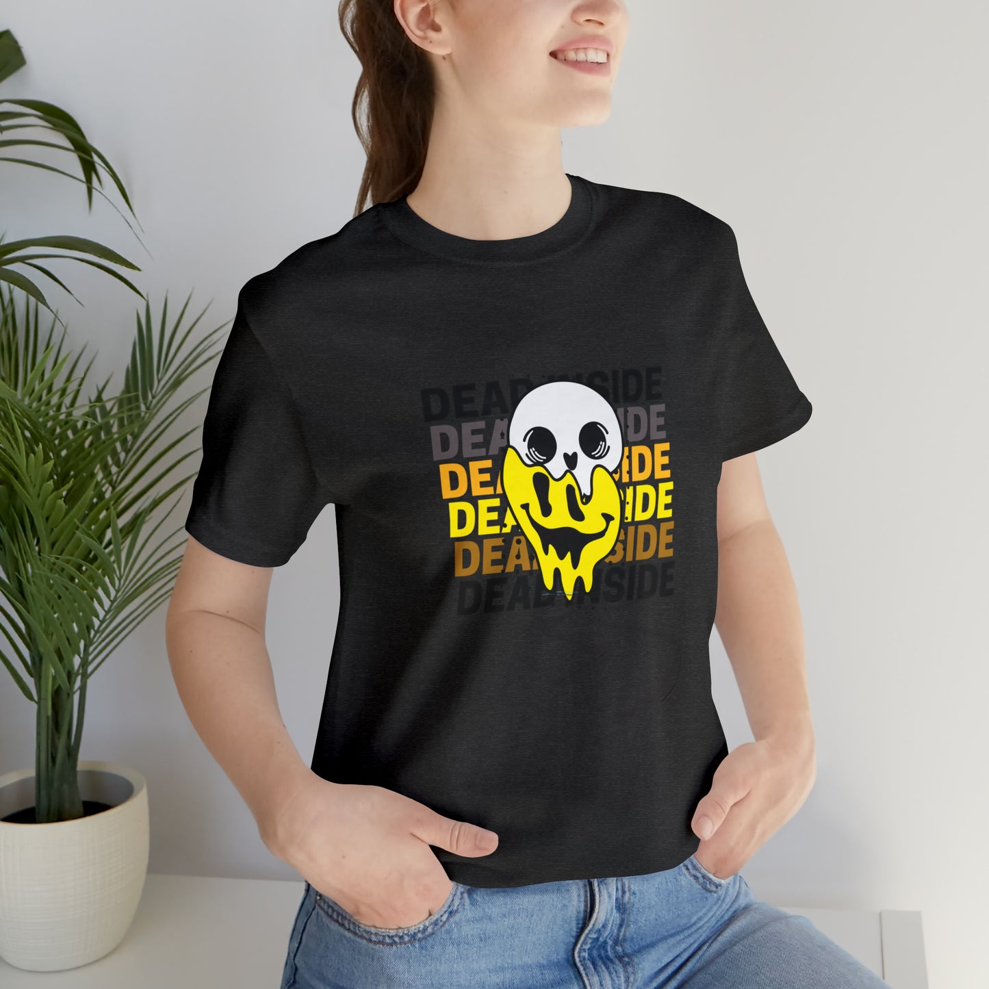 Dead Inside Urban streetwear Unisex Jersey Short Sleeve Tee