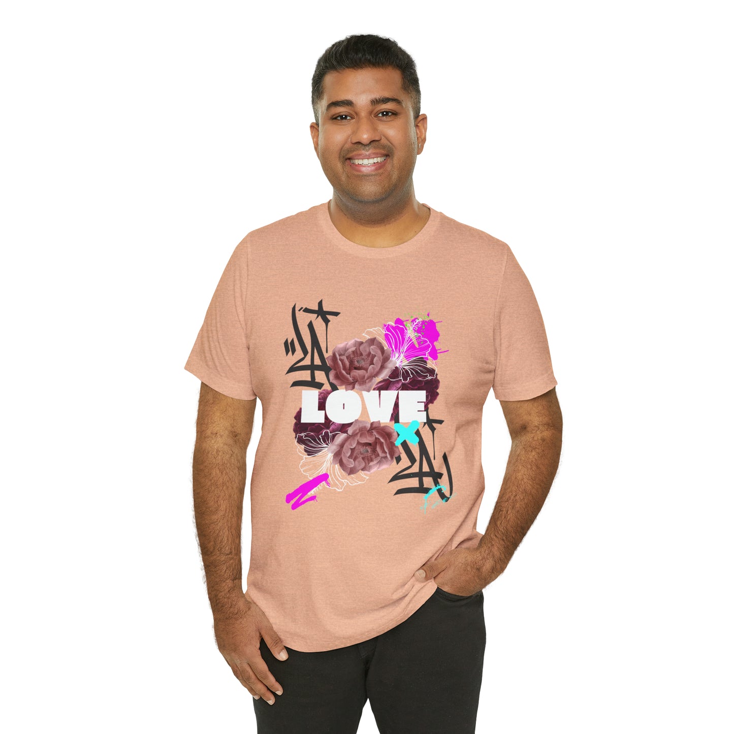 Love Urban streetwear Unisex Jersey Short Sleeve Tee