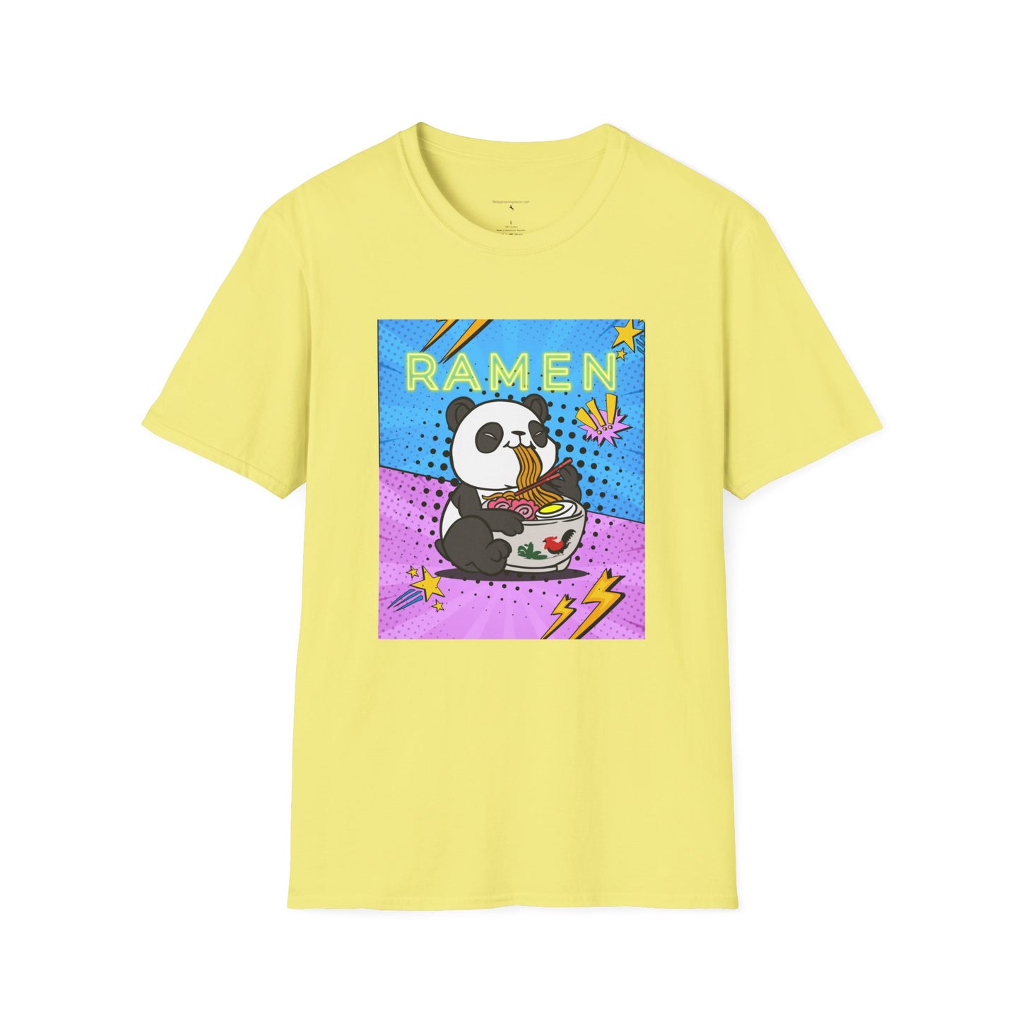 Ramen Panda Unisex Softstyle T-Shirt