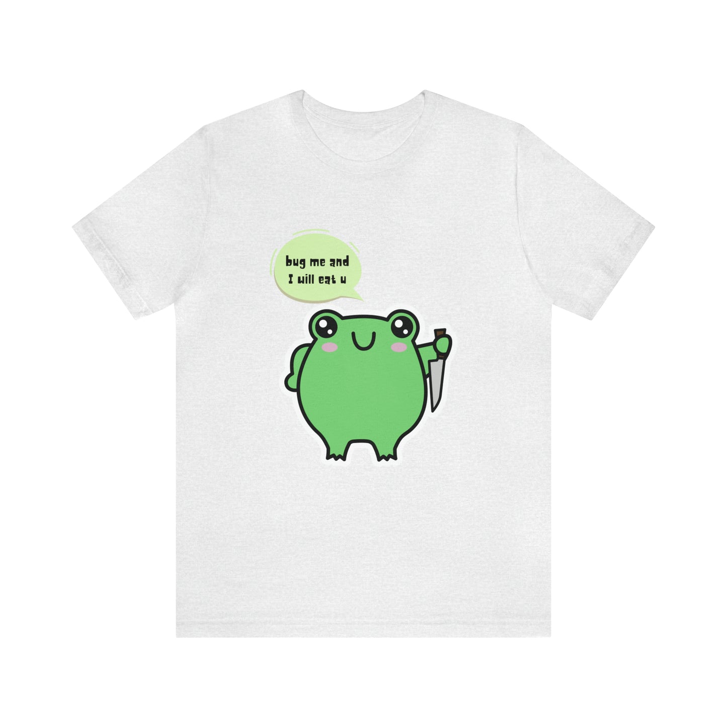 Frog kawaii cute Unisex Jersey Short Sleeve Tee