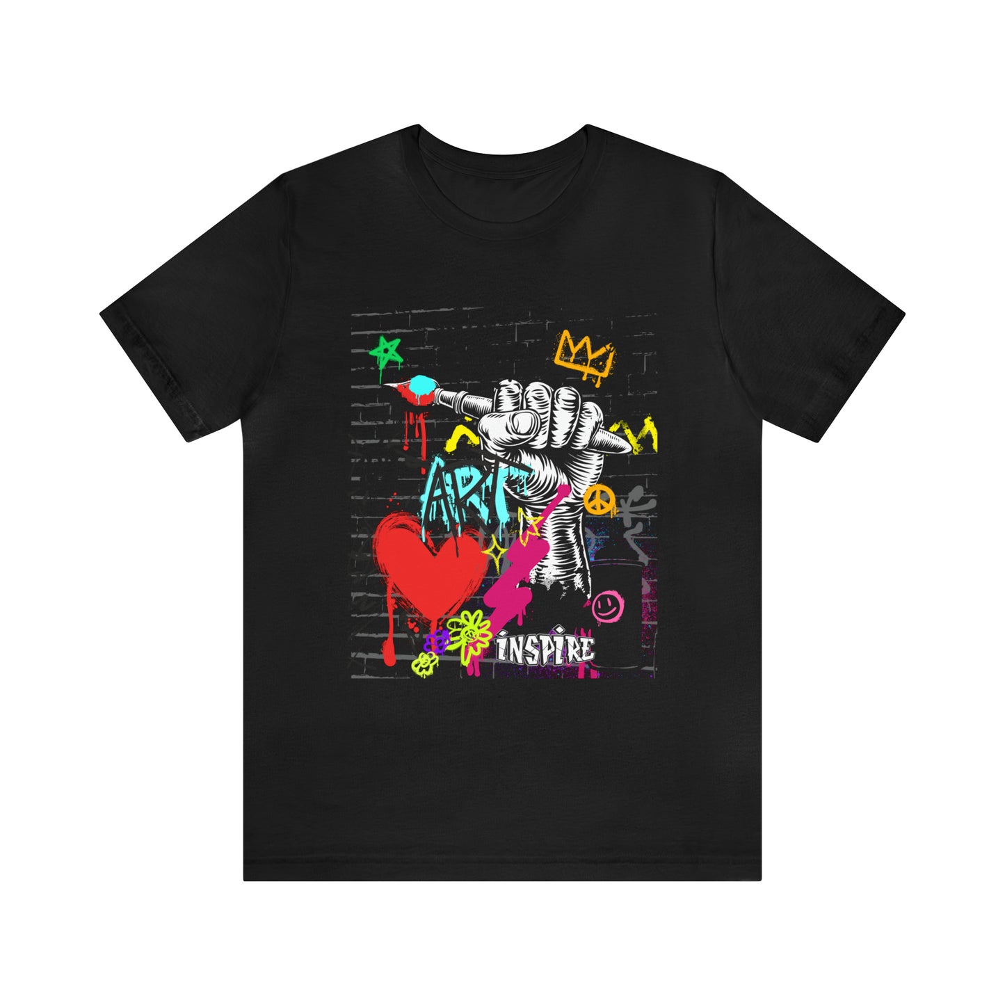 Artist graffiti urban Unisex Jersey Short Sleeve Tee