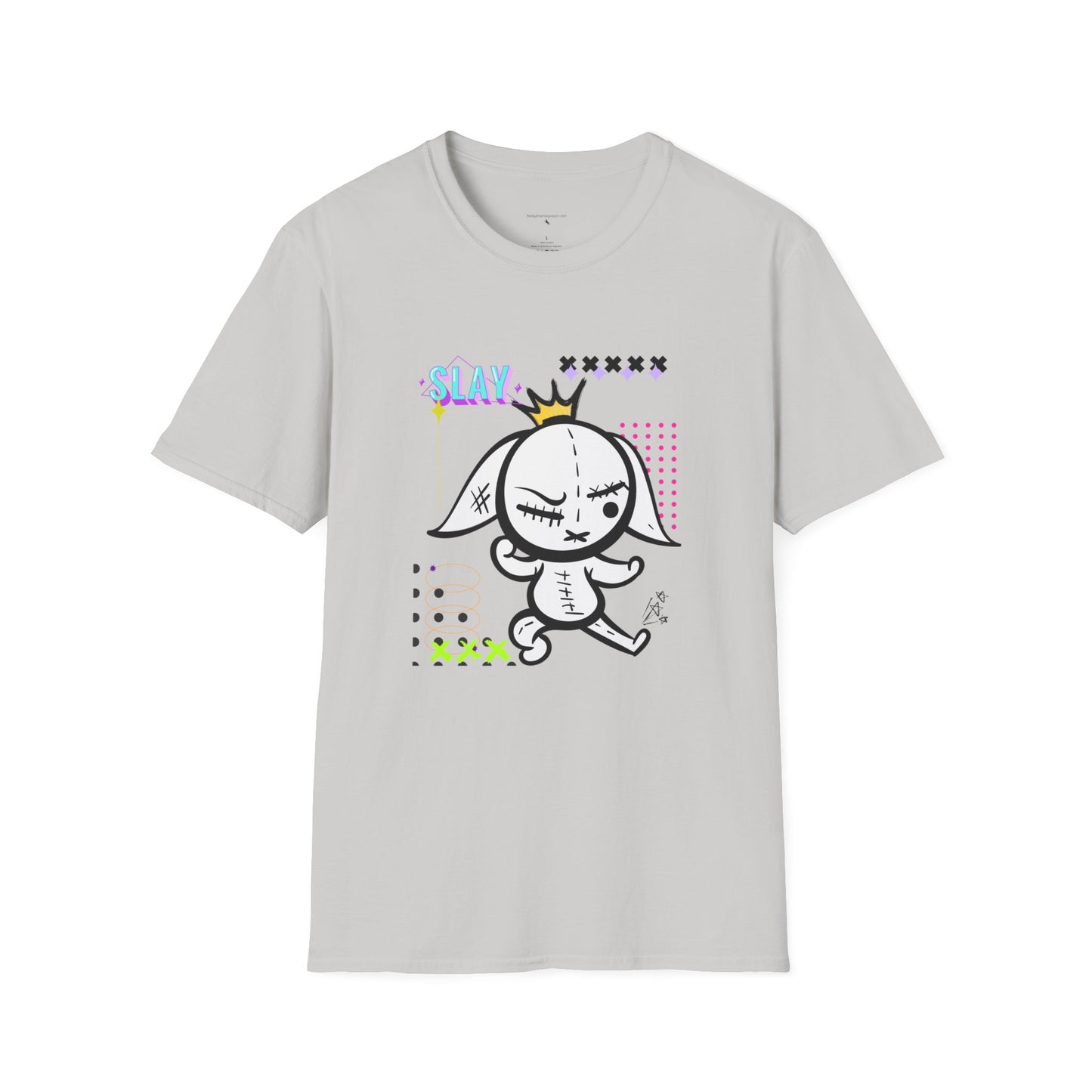 Graffiti bunny Slay  Unisex Softstyle T-Shirt