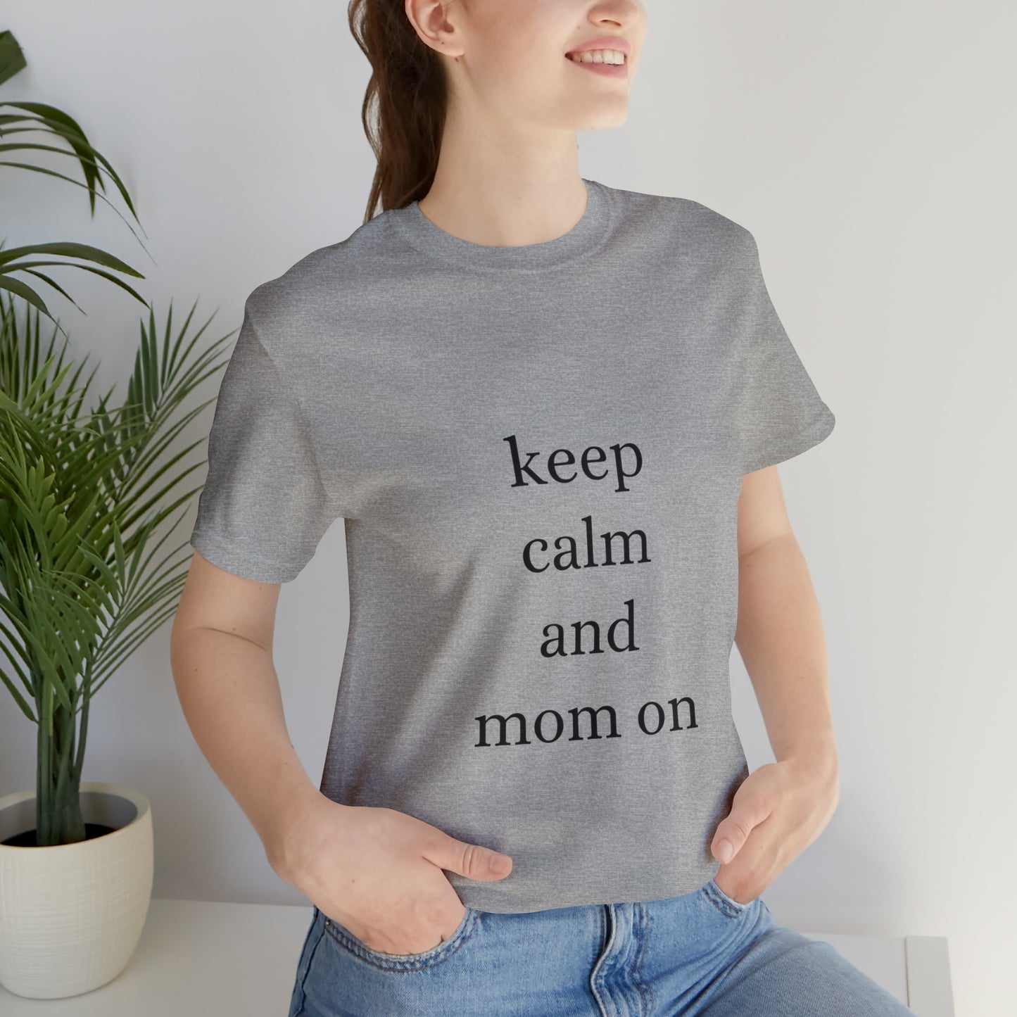 Mom Life Unisex Jersey Short Sleeve Tee