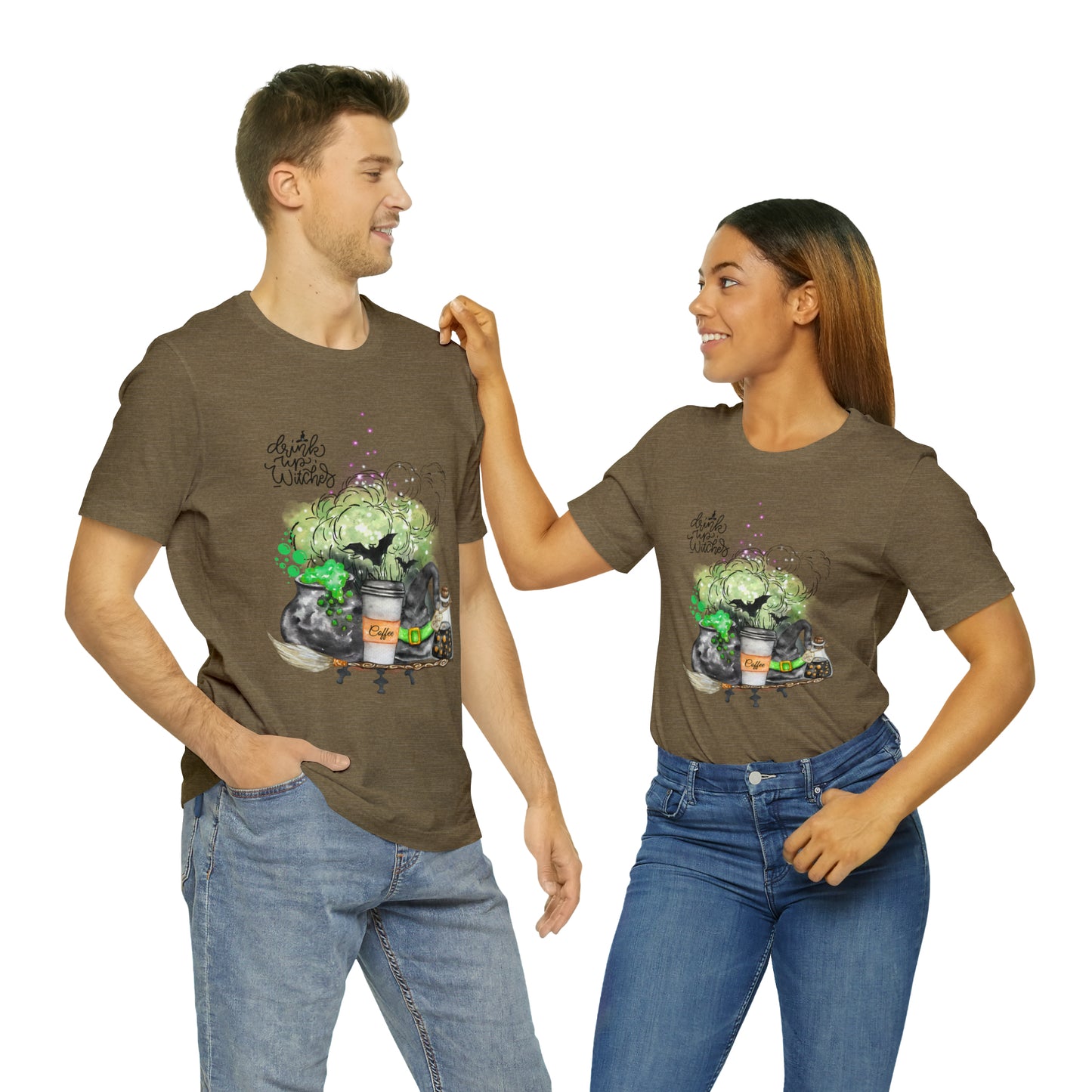 Halloween Witch Unisex Jersey Short Sleeve Tee