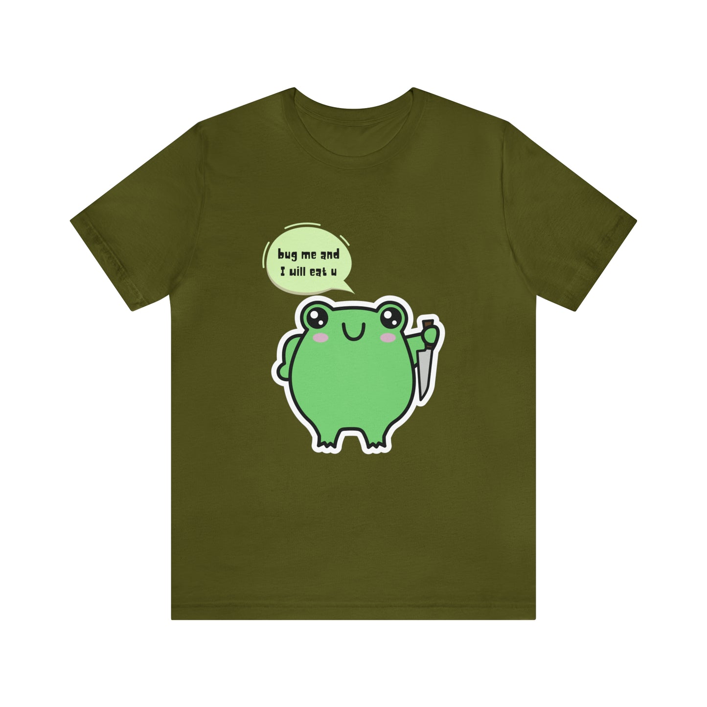 Frog kawaii cute Unisex Jersey Short Sleeve Tee