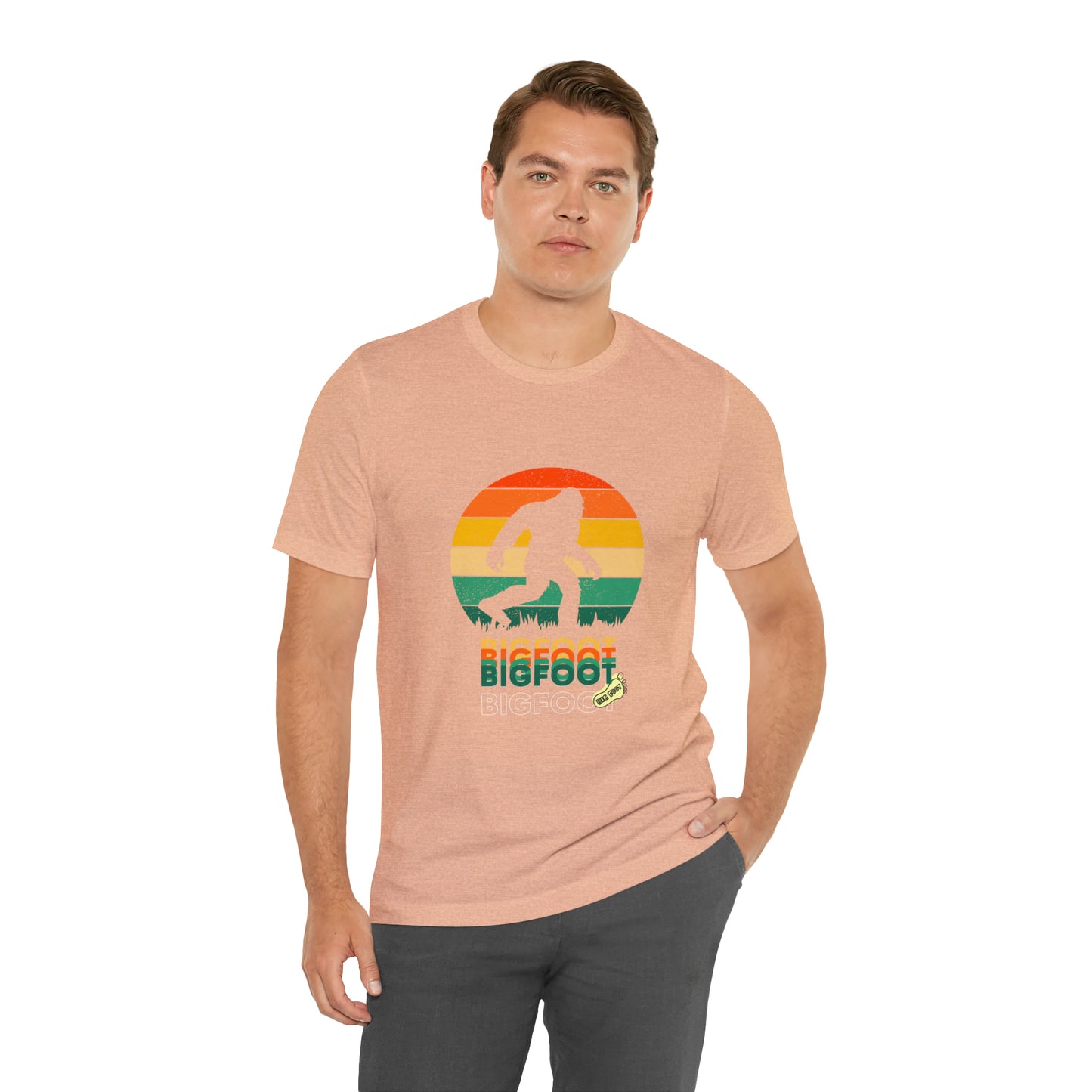 Bigfoot retro Unisex Jersey Short Sleeve Tee