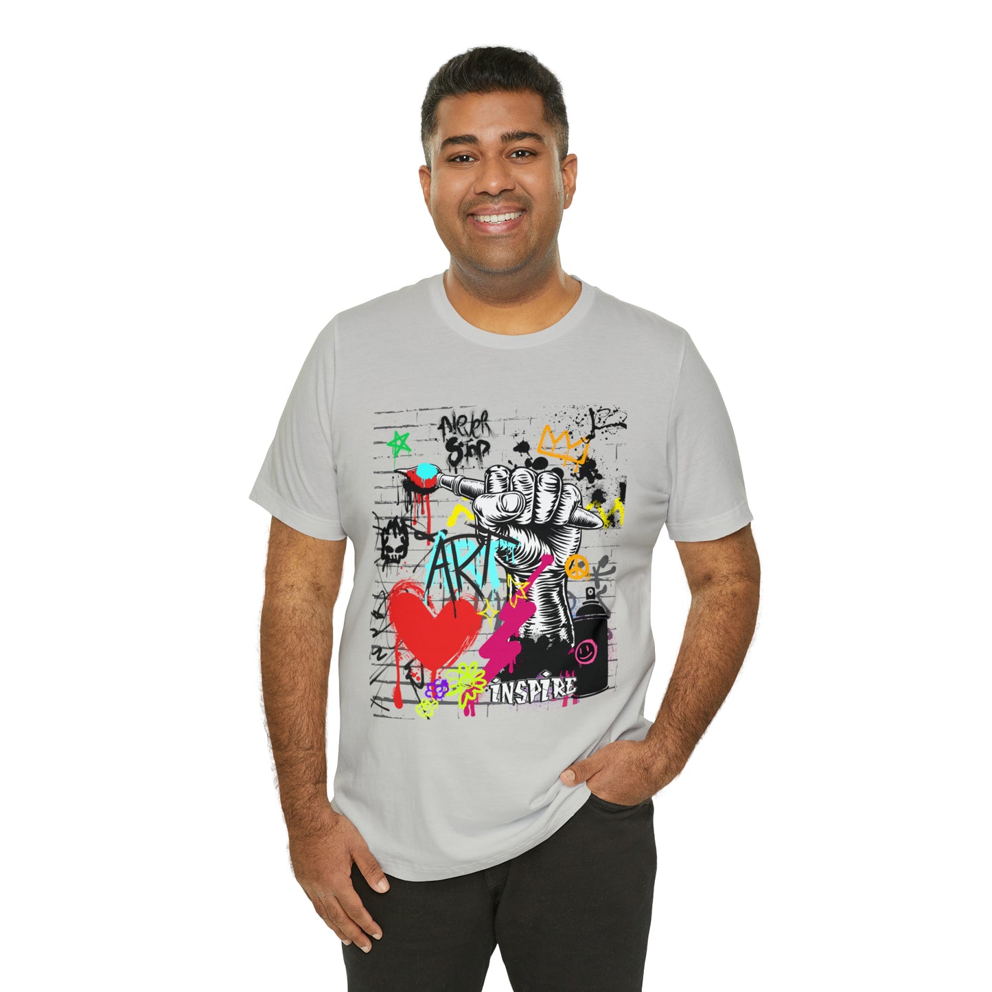 Artist graffiti urban Unisex Jersey Short Sleeve Tee