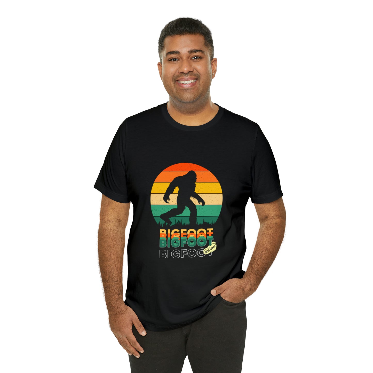 Bigfoot retro Unisex Jersey Short Sleeve Tee