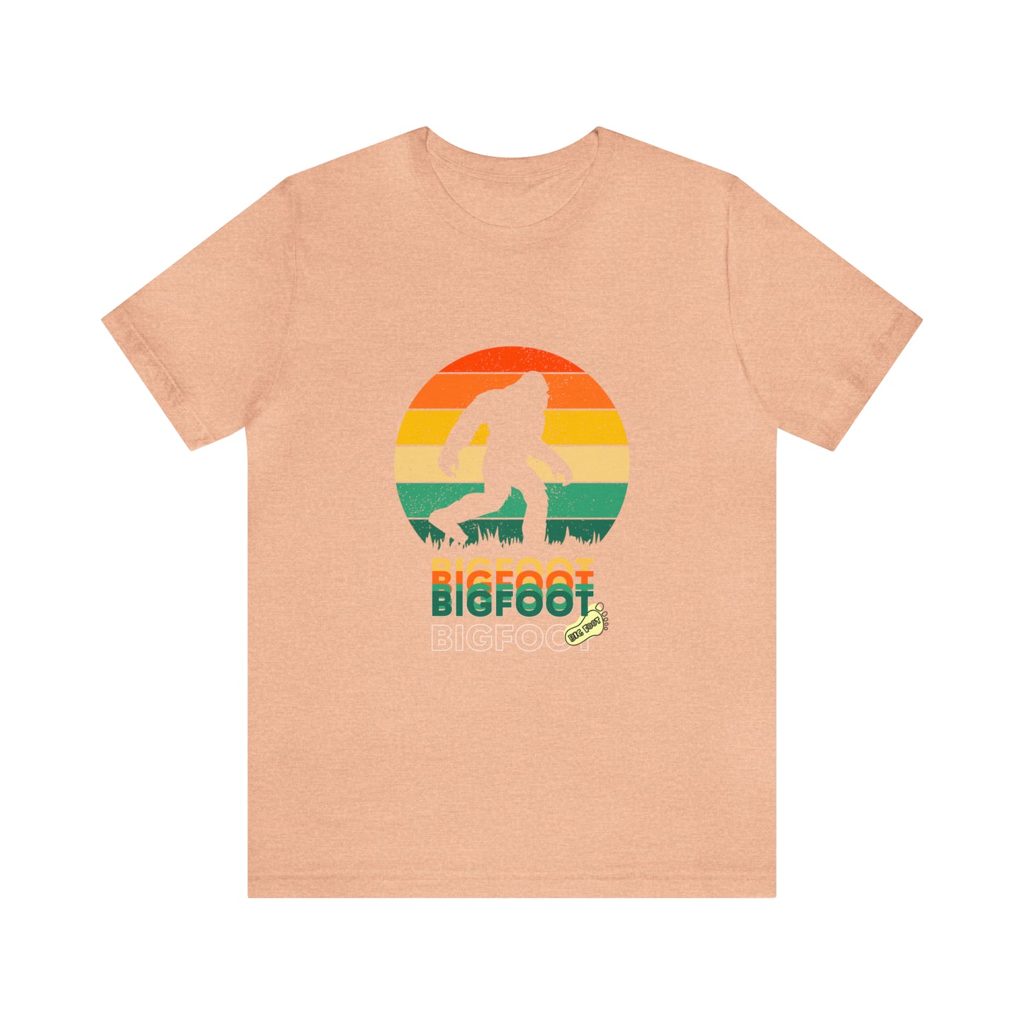 Bigfoot retro Unisex Jersey Short Sleeve Tee