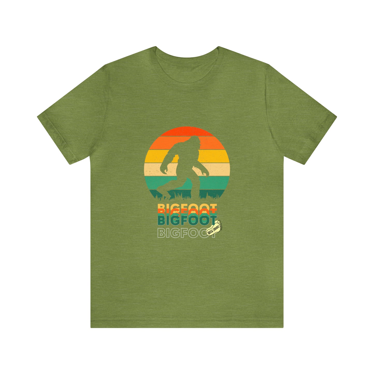 Bigfoot retro Unisex Jersey Short Sleeve Tee