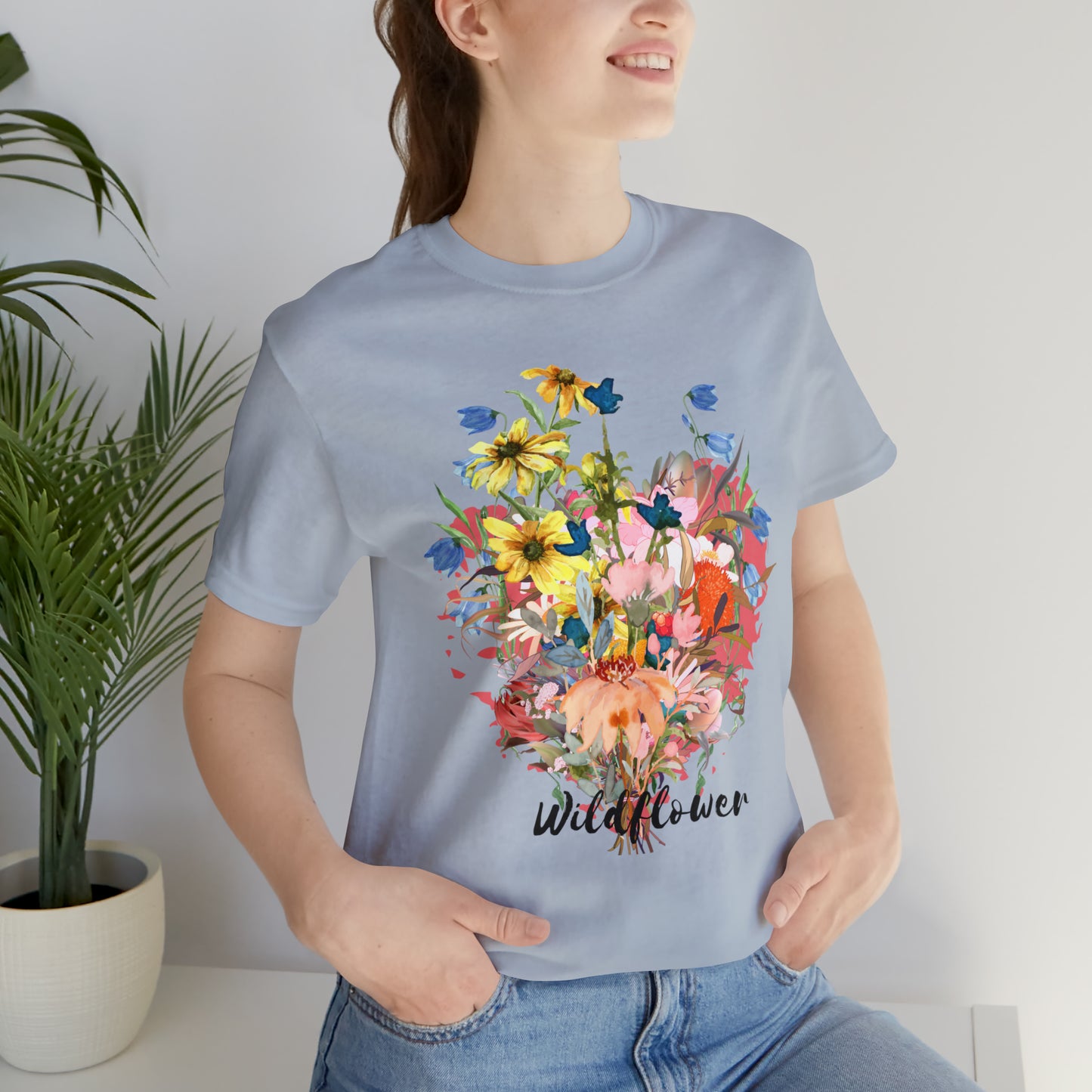 Wildflower Unisex Jersey Short Sleeve Tee