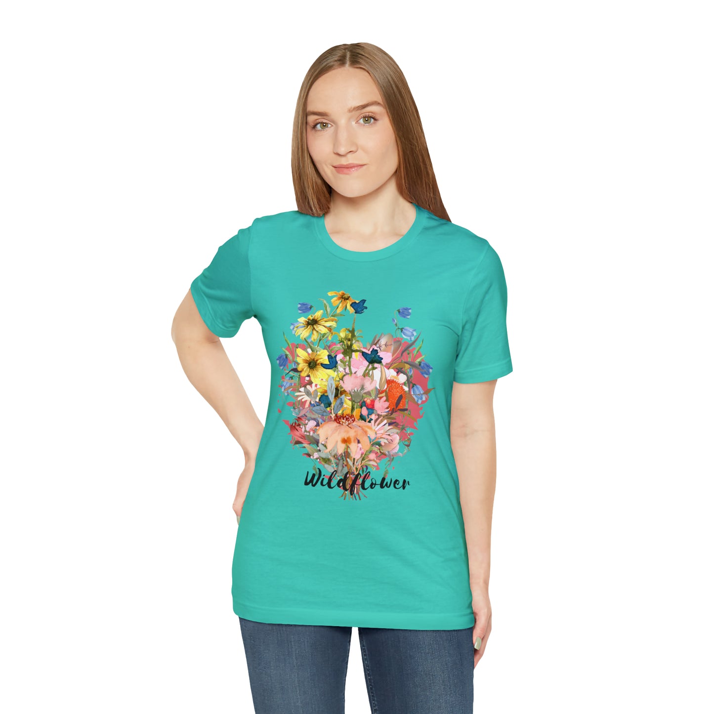 Wildflower Unisex Jersey Short Sleeve Tee