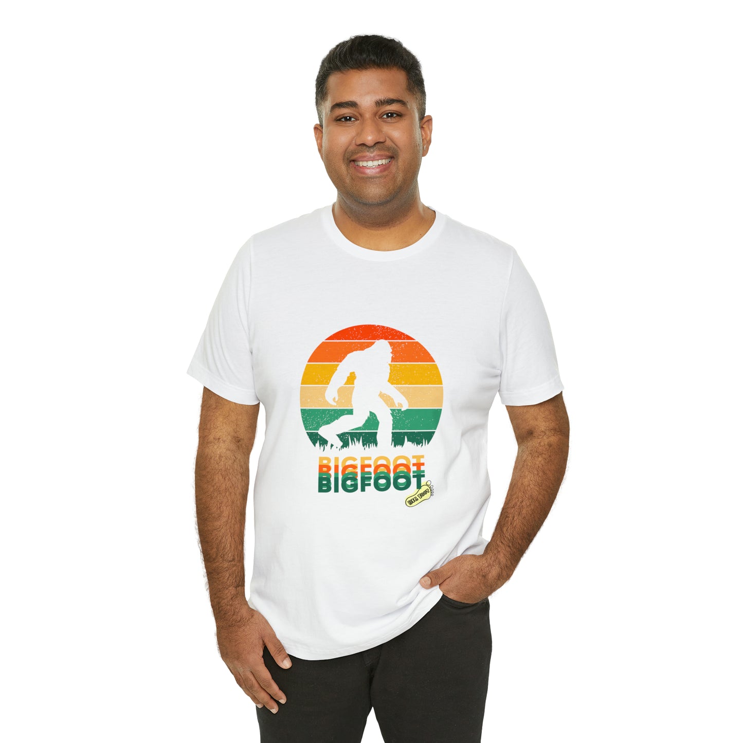 Bigfoot retro Unisex Jersey Short Sleeve Tee