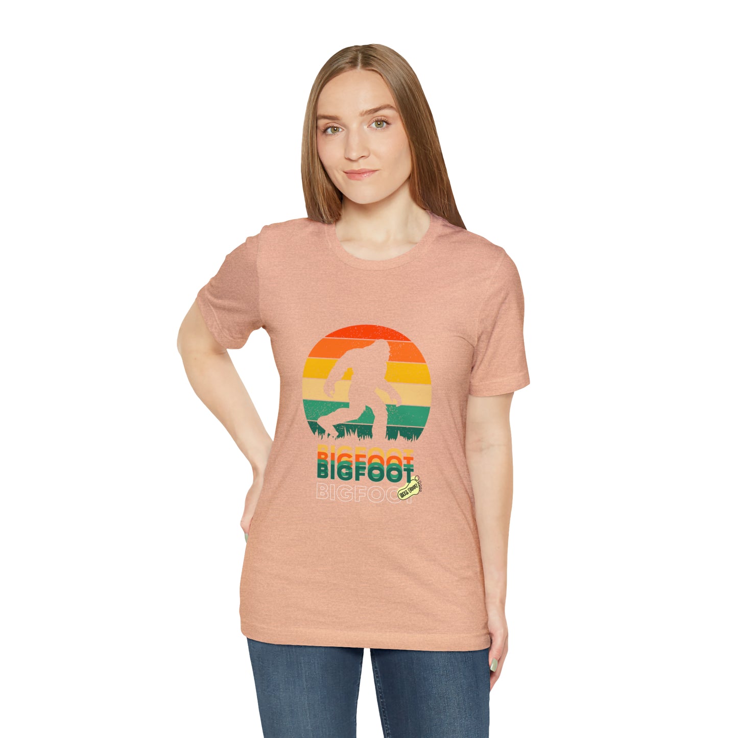 Bigfoot retro Unisex Jersey Short Sleeve Tee