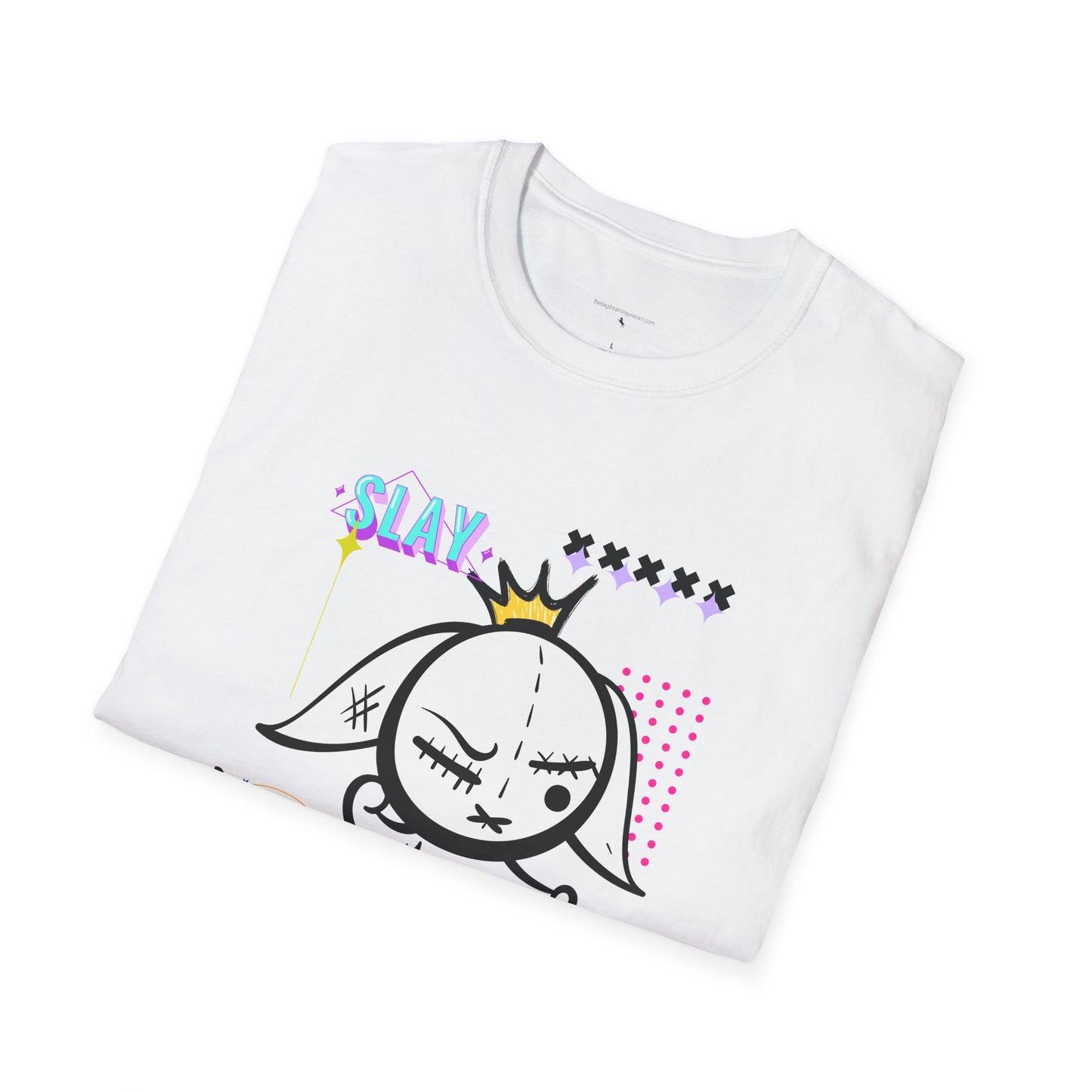 Graffiti bunny Slay  Unisex Softstyle T-Shirt