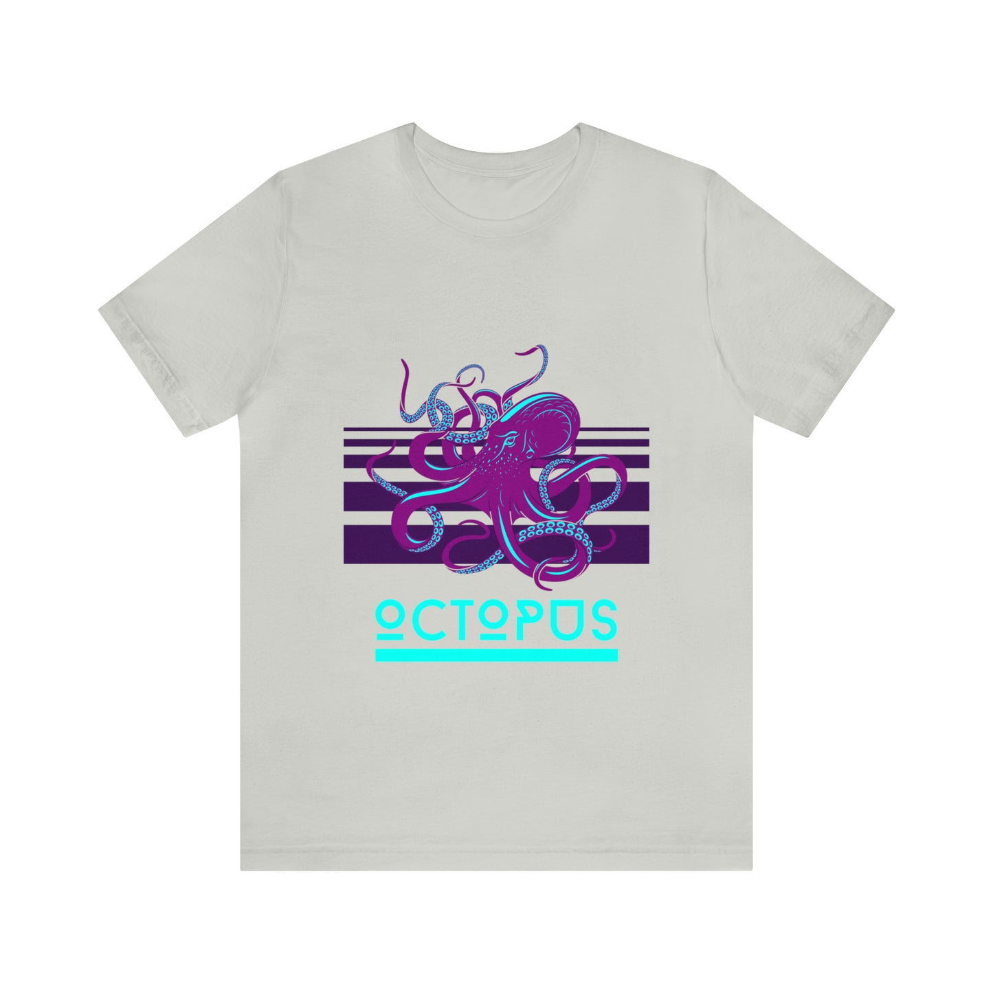 Octopus retro Unisex Jersey Short Sleeve Tee