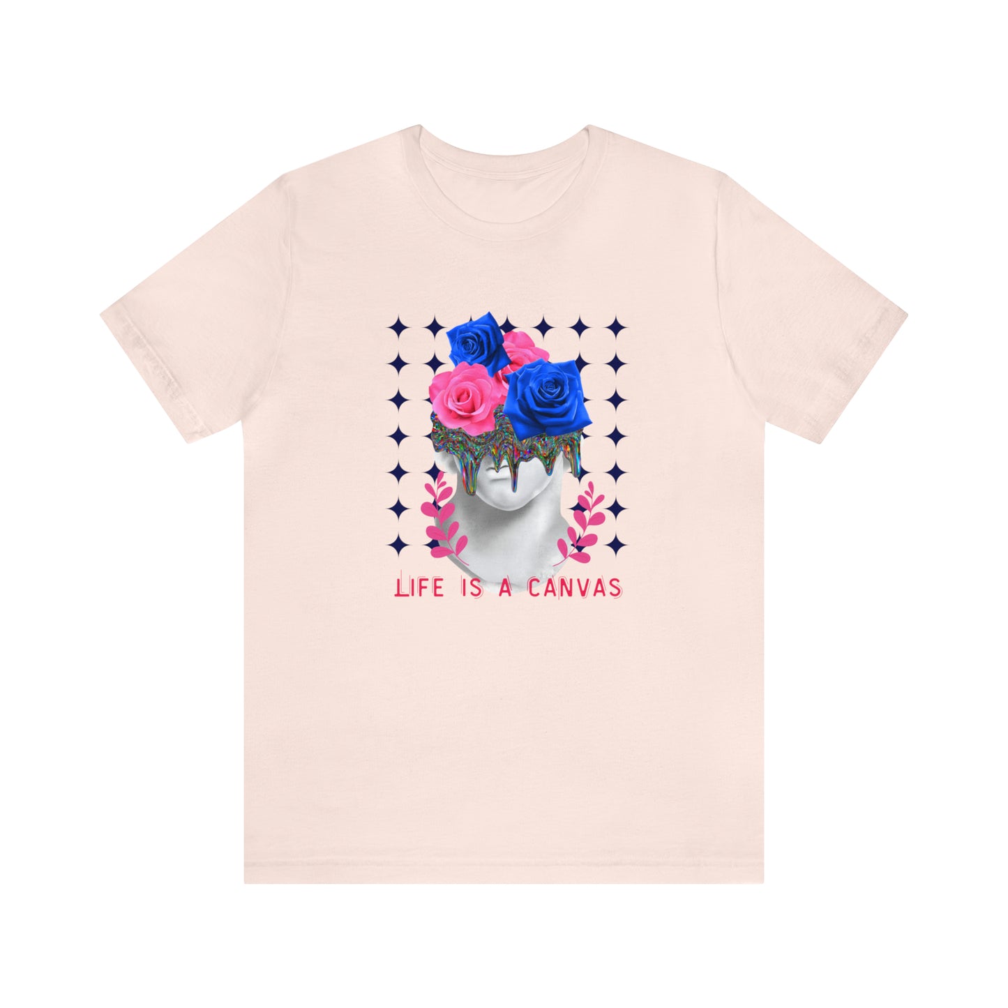 Life is a canvas urban streetwear Unisex Jersey Short Sleeve Tee