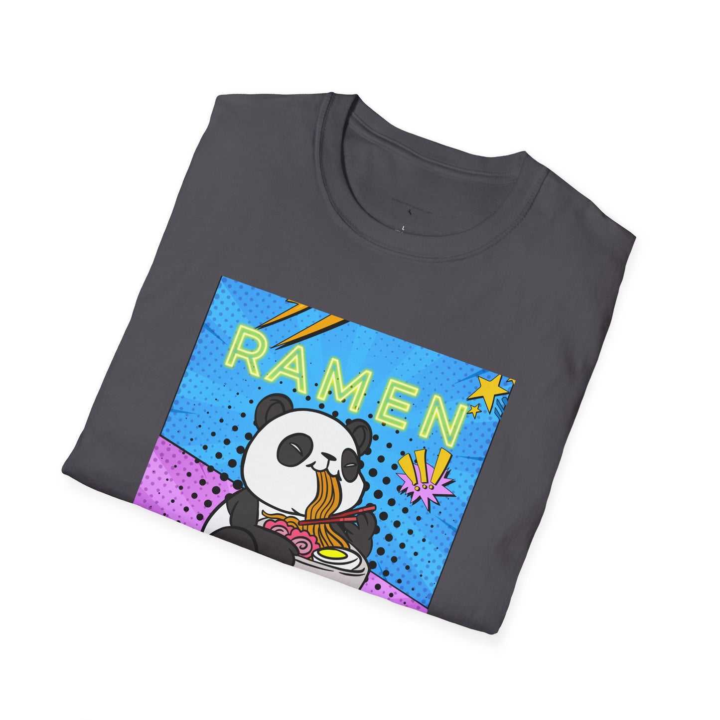 Ramen Panda Unisex Softstyle T-Shirt