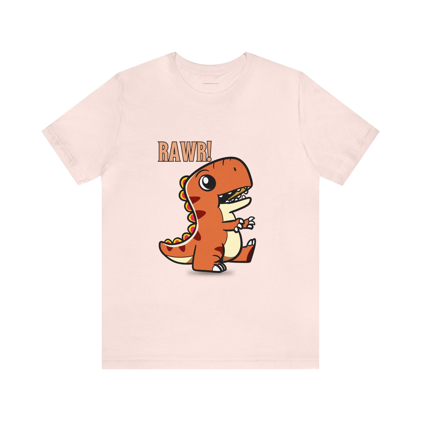 Rawr Dinosaur Cute Unisex Jersey Short Sleeve Tee