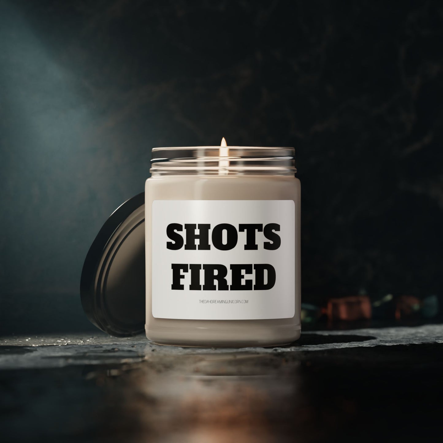 Shots fired Scented Soy Candle, 9oz