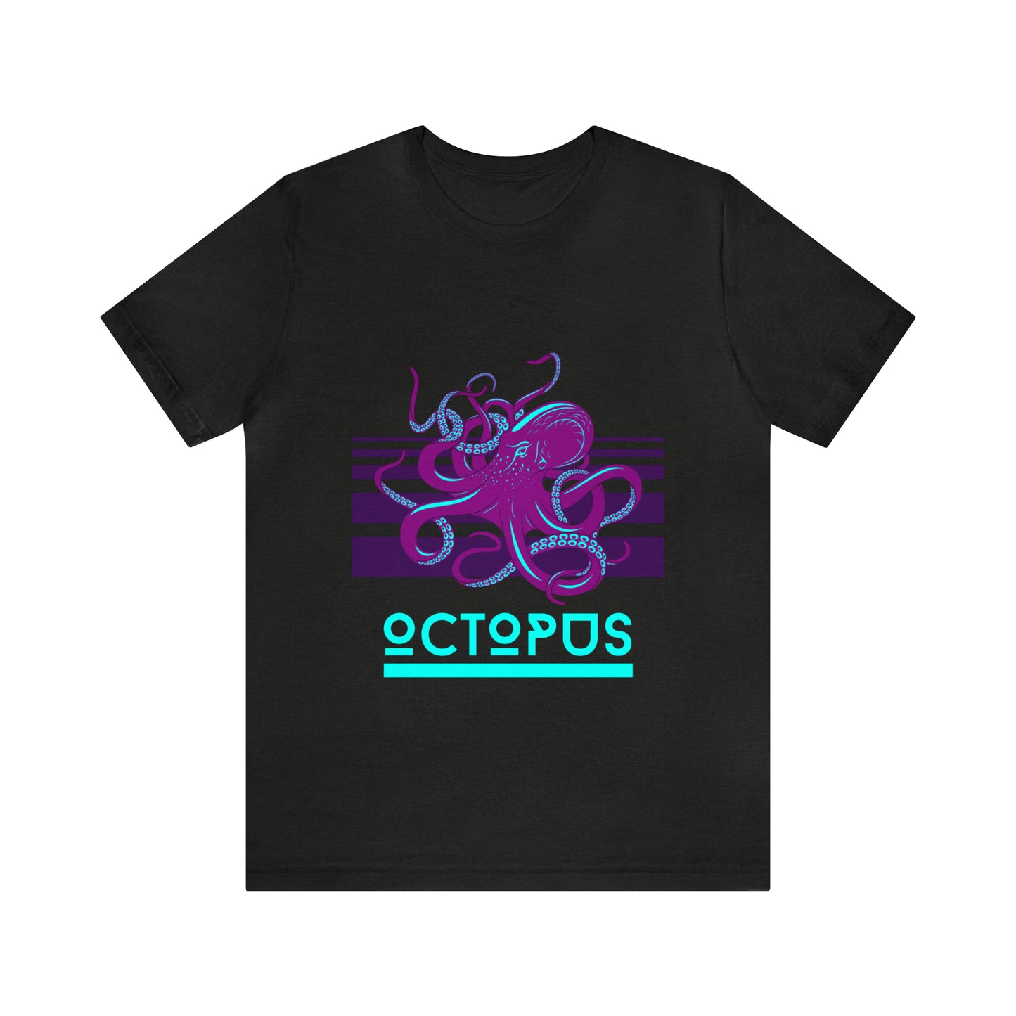 Octopus retro Unisex Jersey Short Sleeve Tee