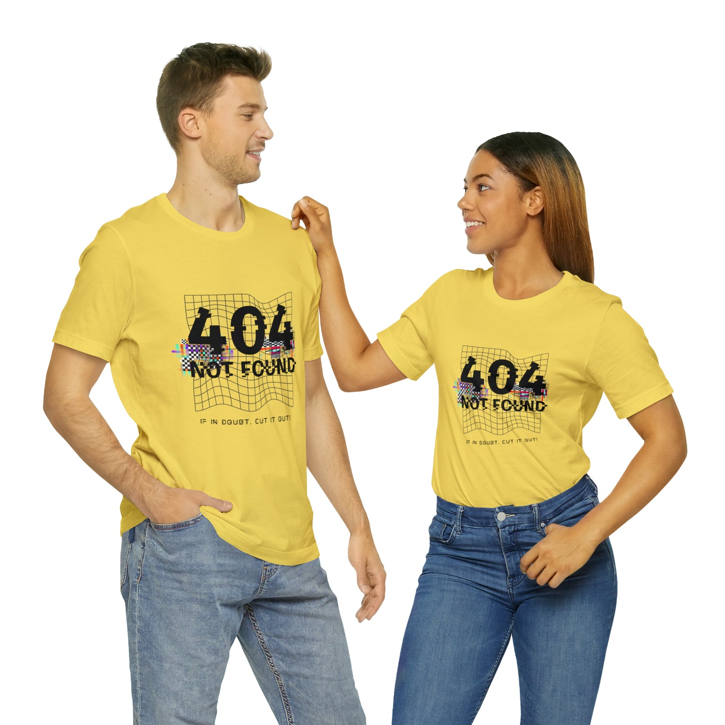 404 Not found Unisex Jersey Short Sleeve Tee