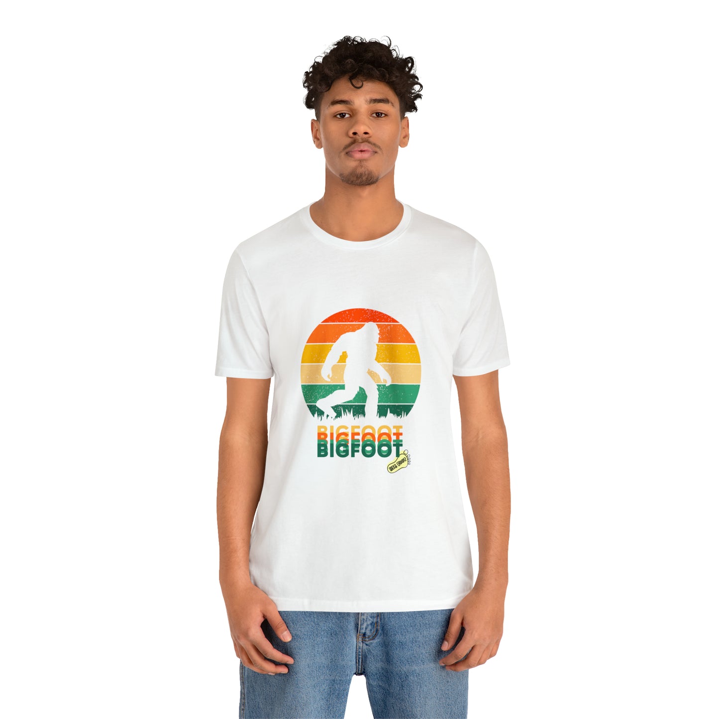 Bigfoot retro Unisex Jersey Short Sleeve Tee