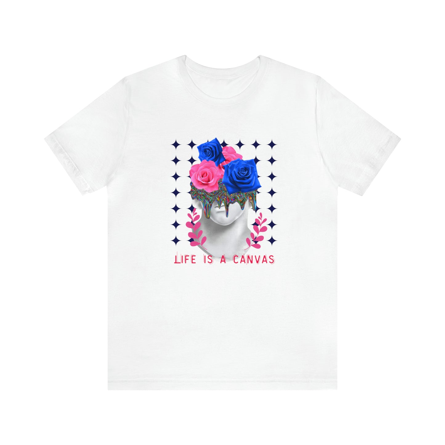 Life is a canvas urban streetwear Unisex Jersey Short Sleeve Tee