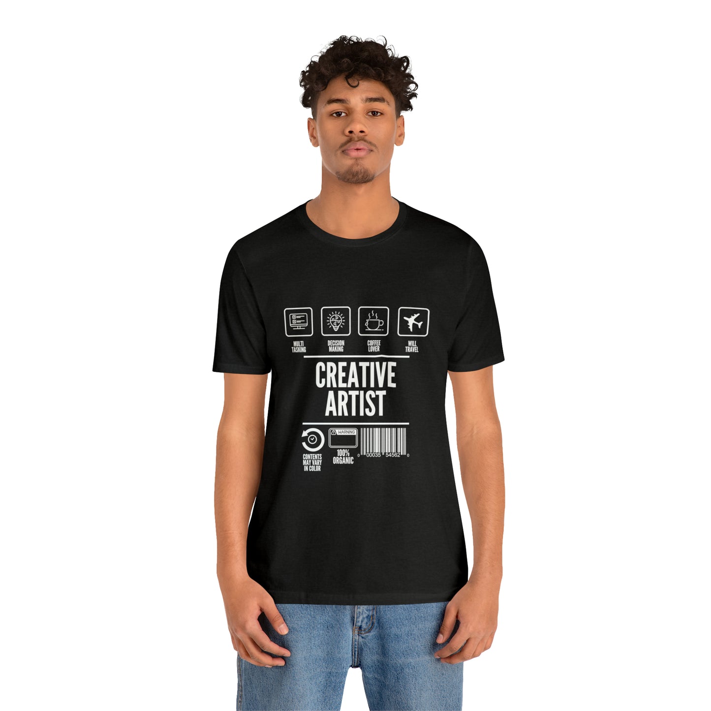 Creative Artist urban streetwear Unisex Jersey Short Sleeve Tee