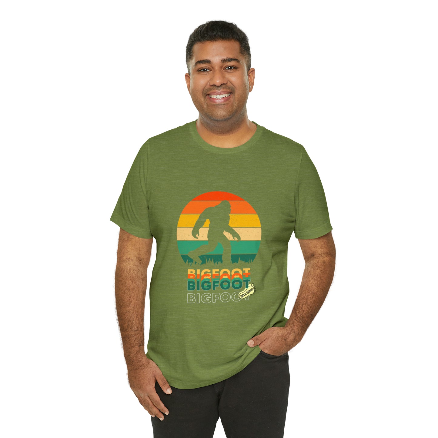 Bigfoot retro Unisex Jersey Short Sleeve Tee