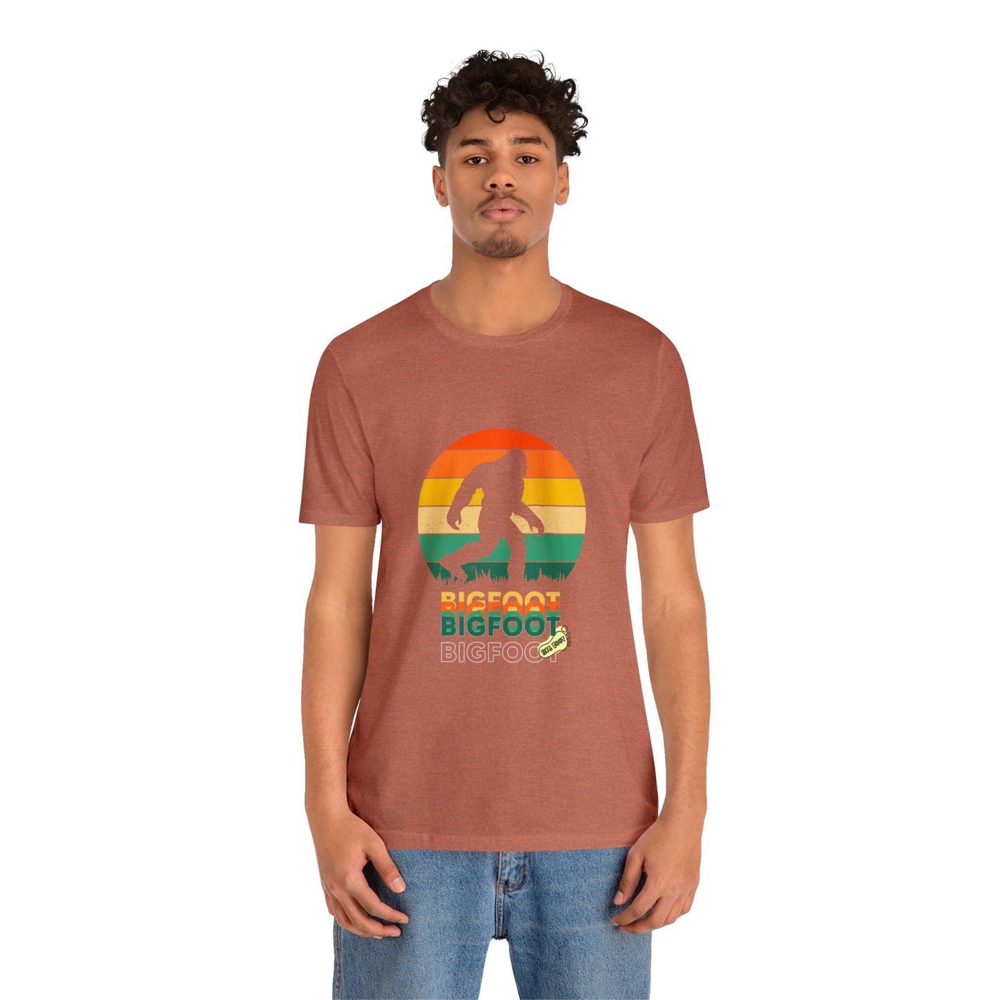 Bigfoot retro Unisex Jersey Short Sleeve Tee