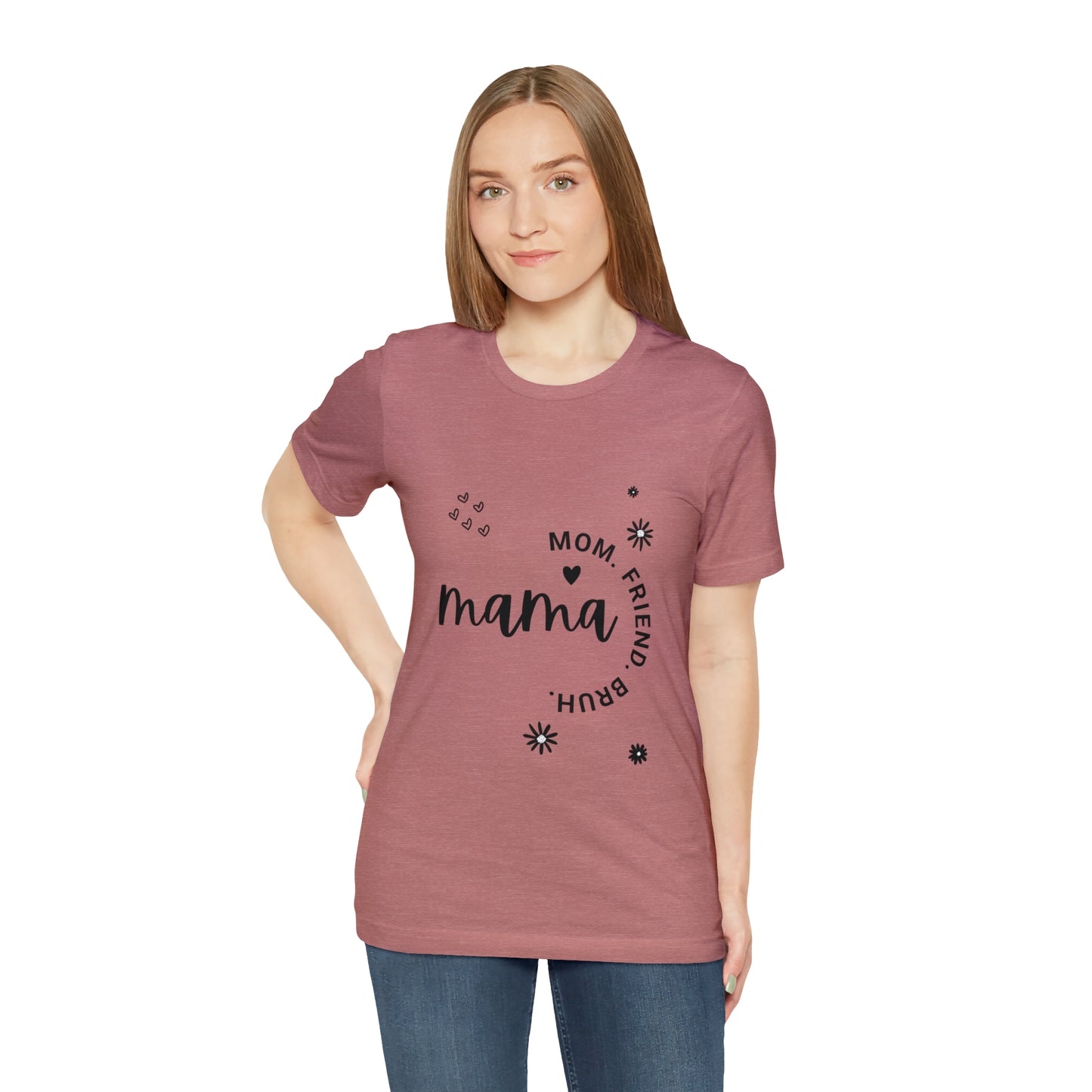 Mom Life Unisex Jersey Short Sleeve Tee