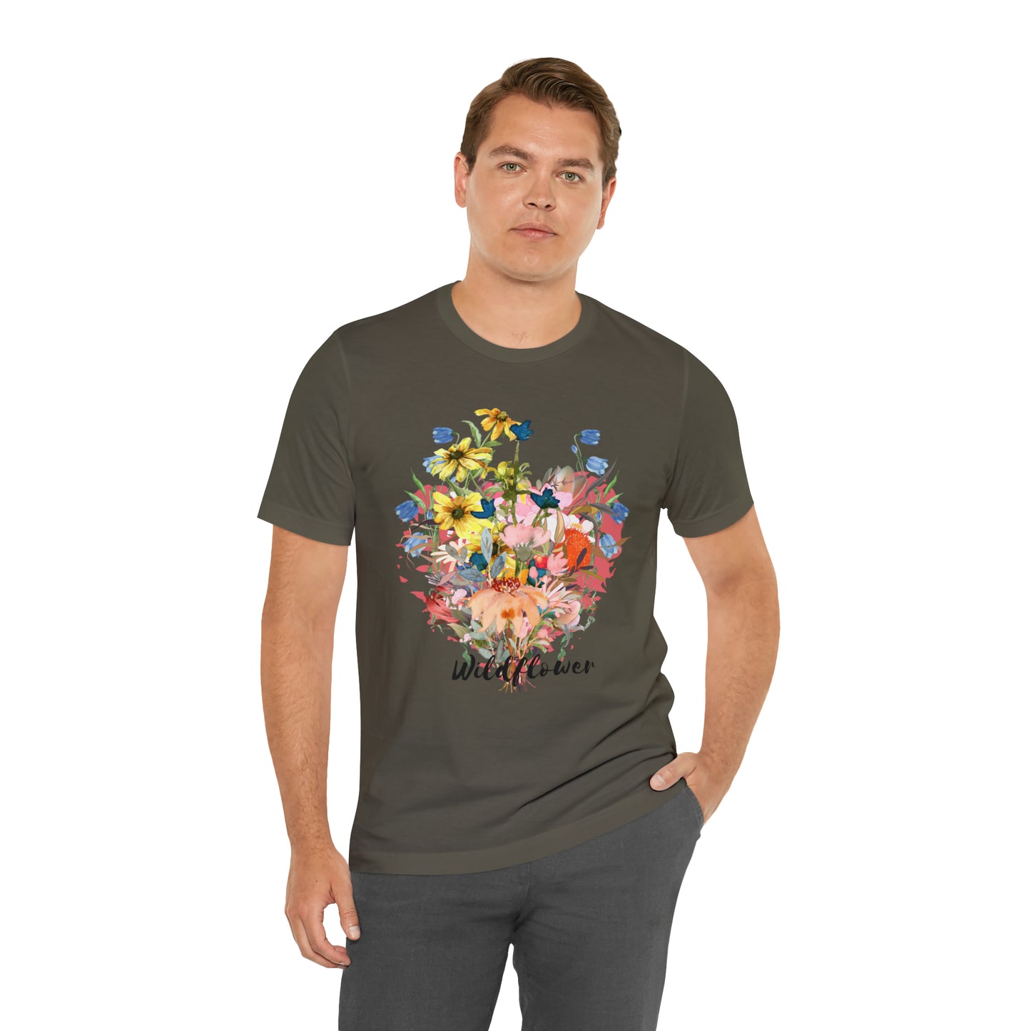 Wildflower Unisex Jersey Short Sleeve Tee