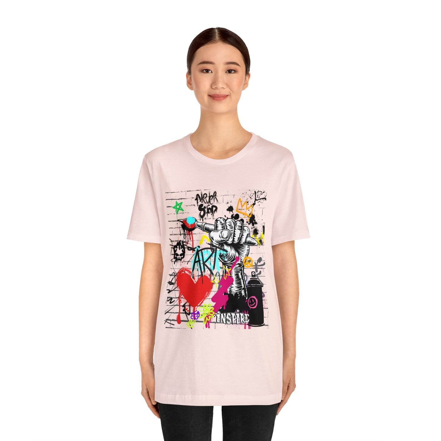 Artist graffiti urban Unisex Jersey Short Sleeve Tee