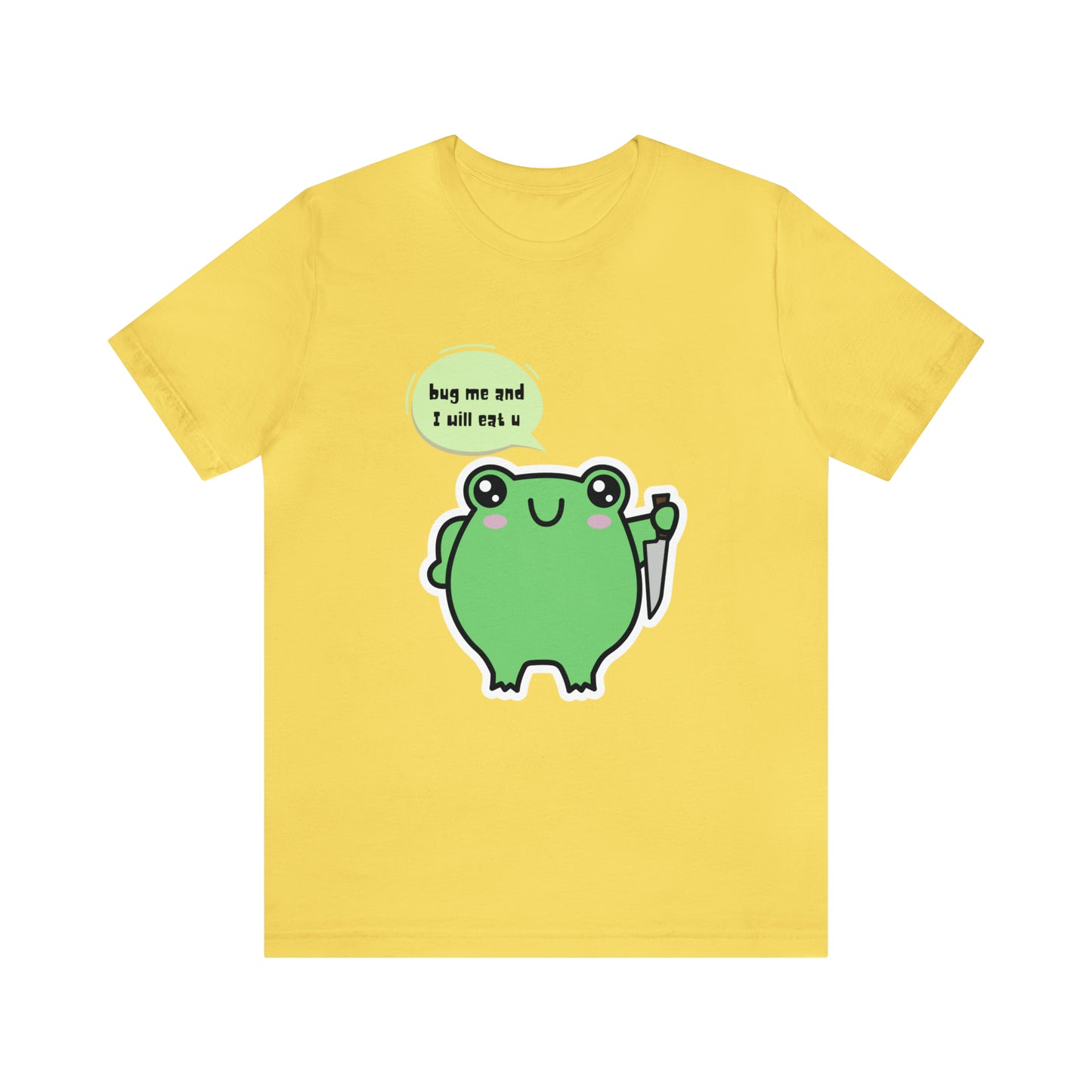 Frog kawaii cute Unisex Jersey Short Sleeve Tee