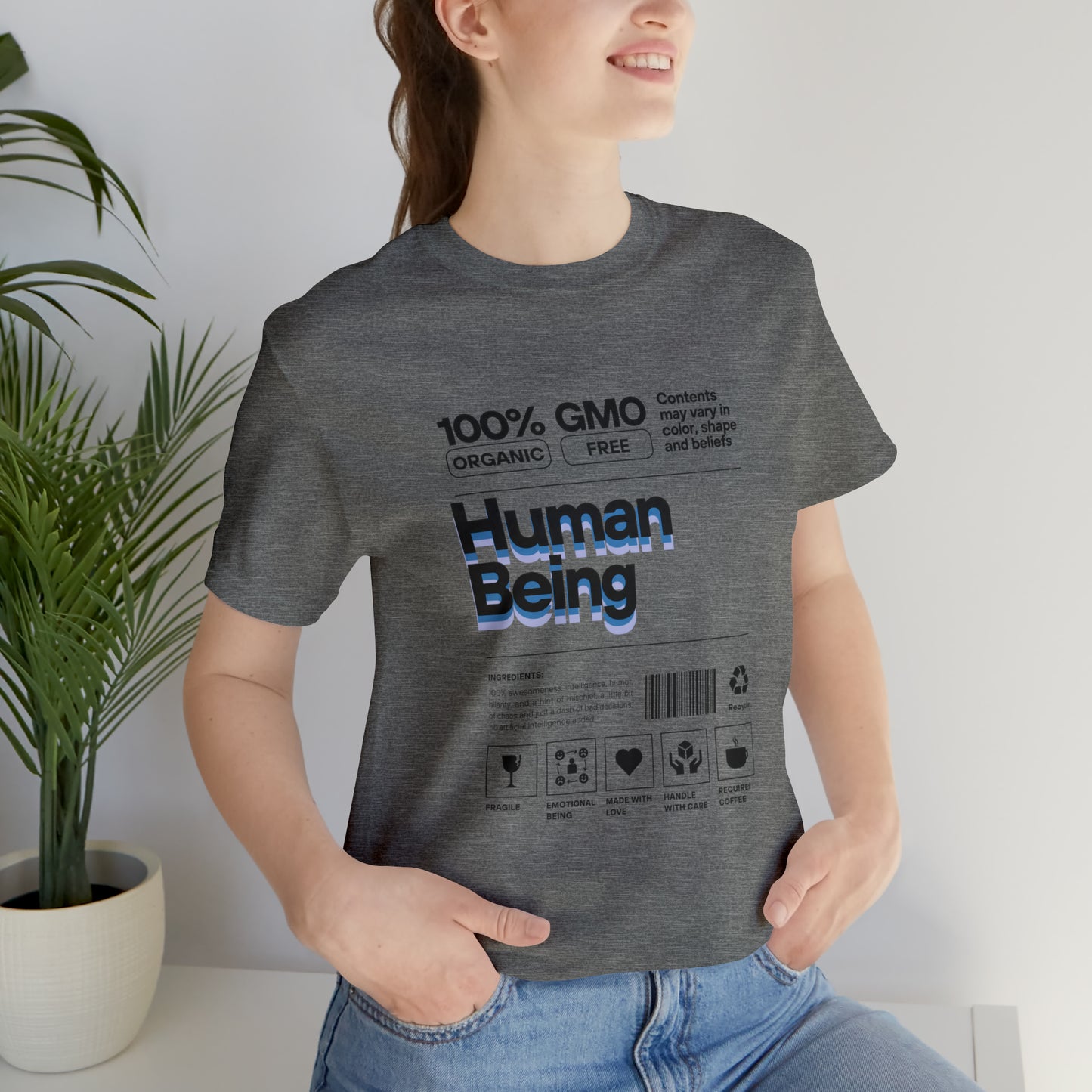 Human being Unisex Jersey Short Sleeve Tee