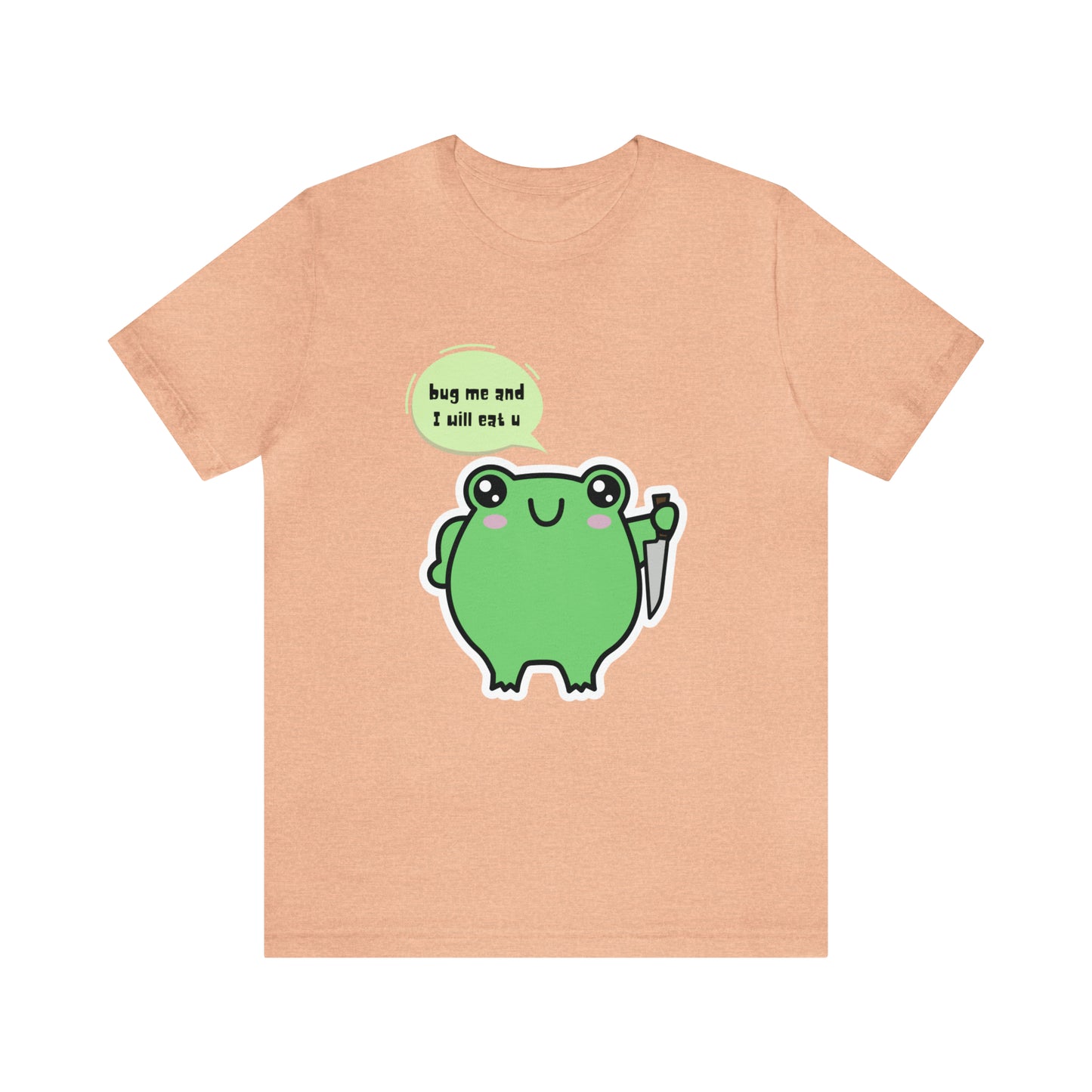 Frog kawaii cute Unisex Jersey Short Sleeve Tee