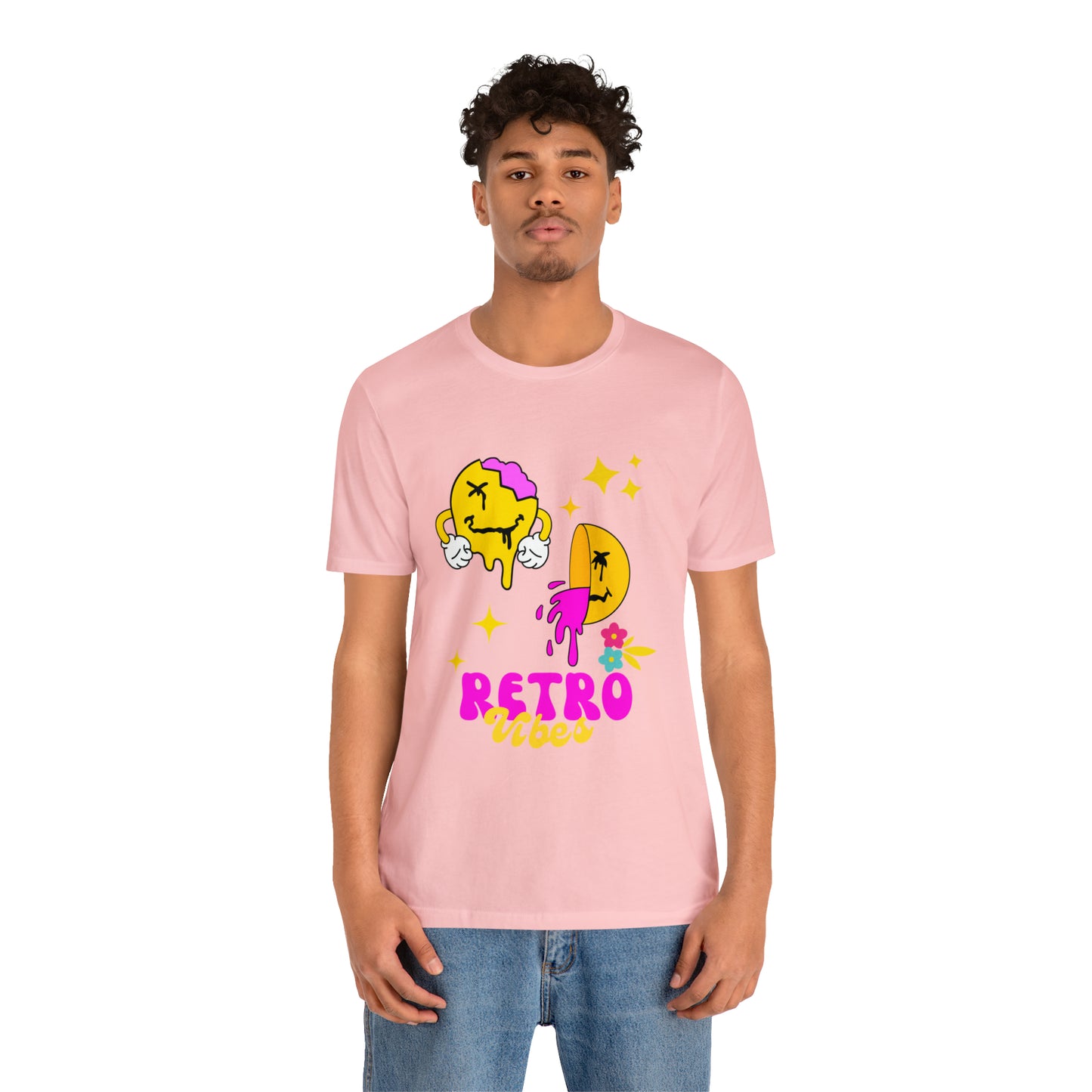 Retro Vibes Unisex Jersey Short Sleeve Tee