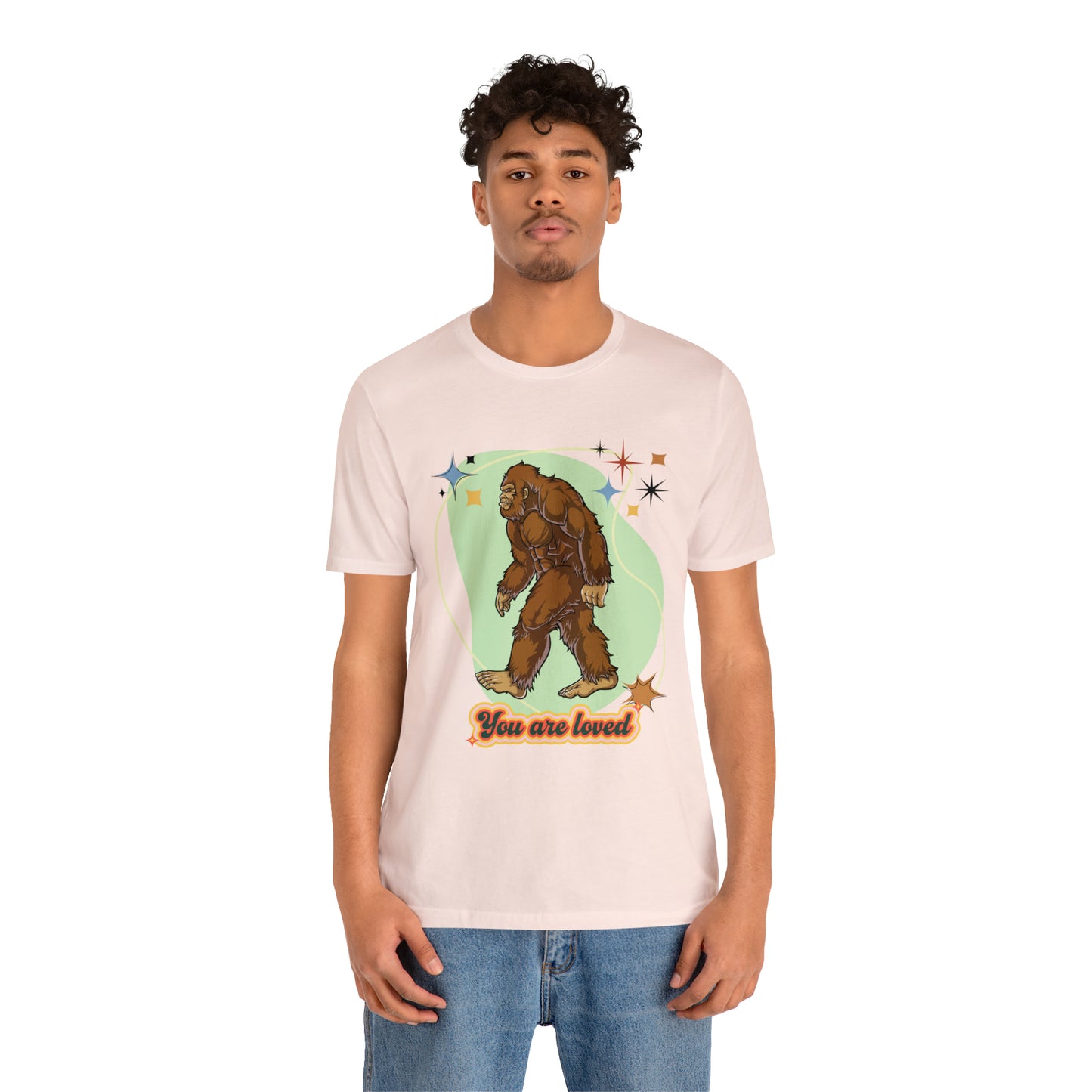 Bigfoot You are loved Unisex Jersey Short Sleeve Tee