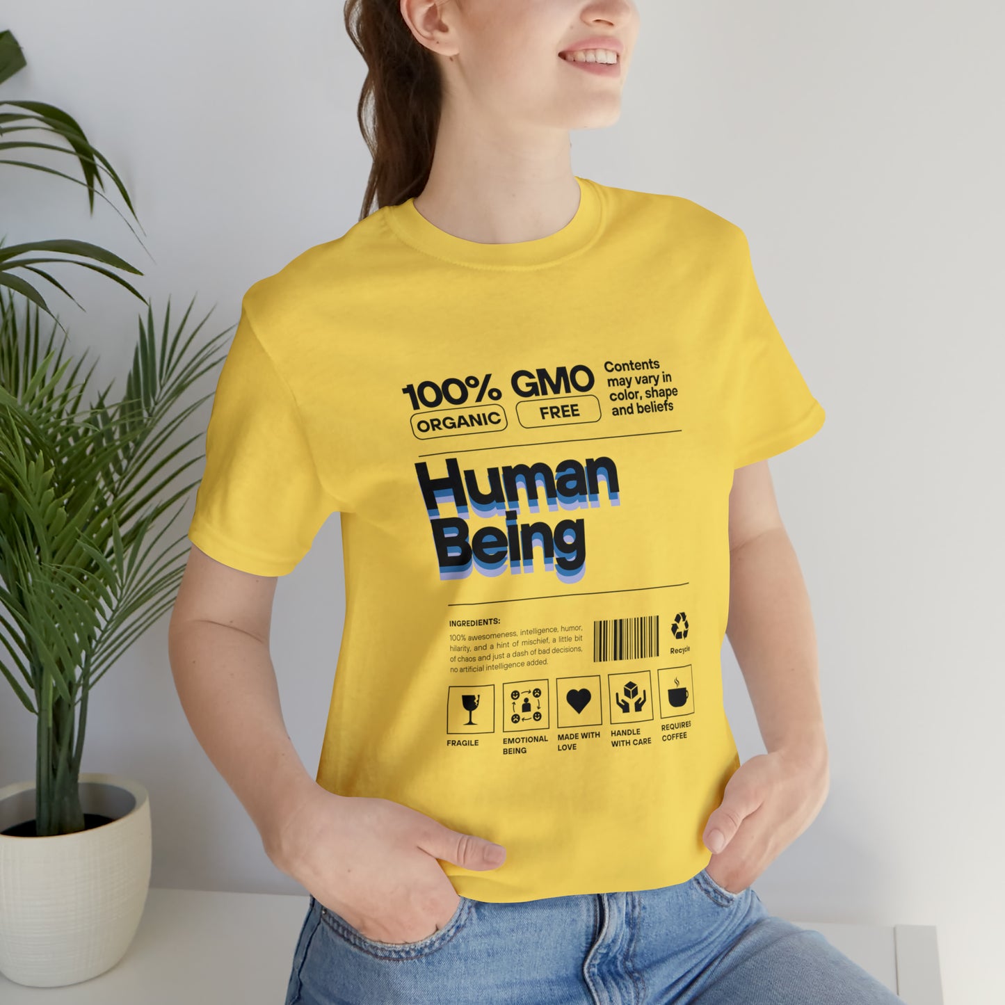 Human being Unisex Jersey Short Sleeve Tee