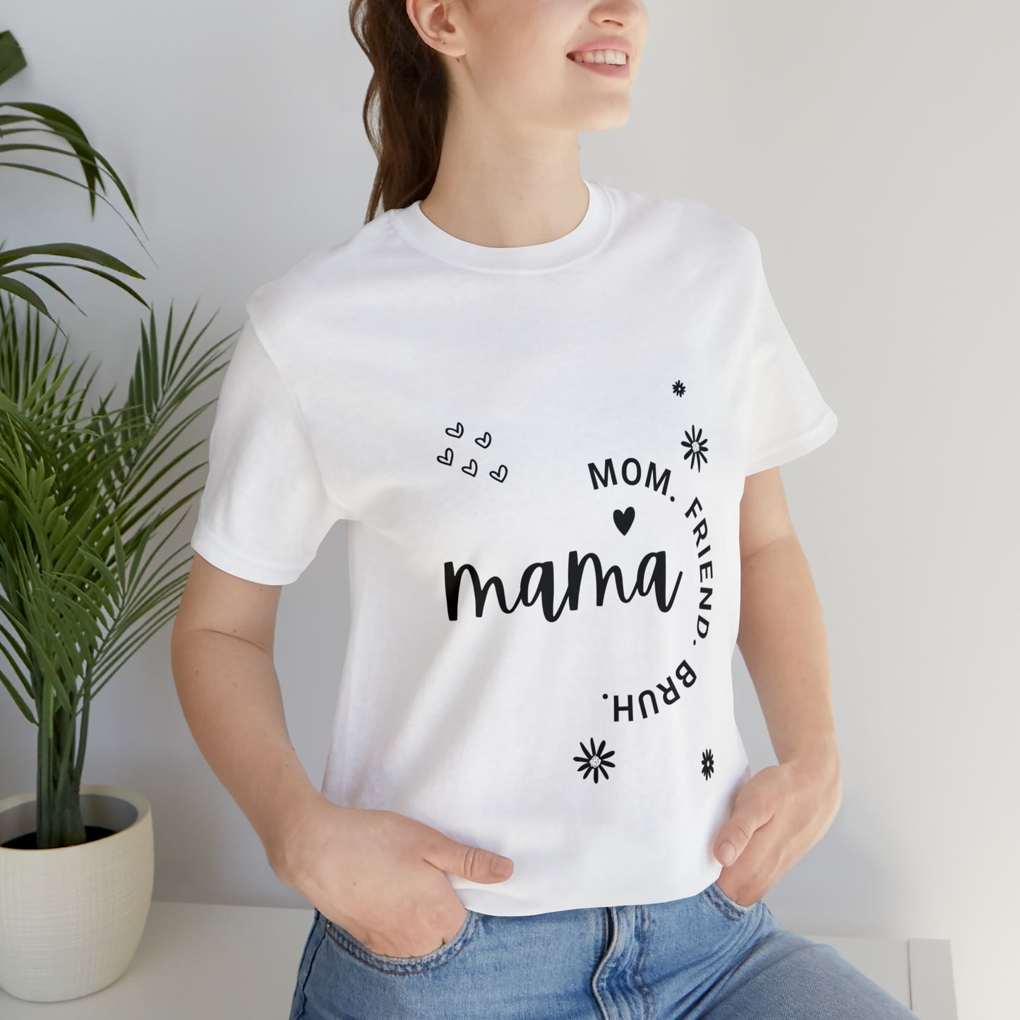 Mom Life Unisex Jersey Short Sleeve Tee