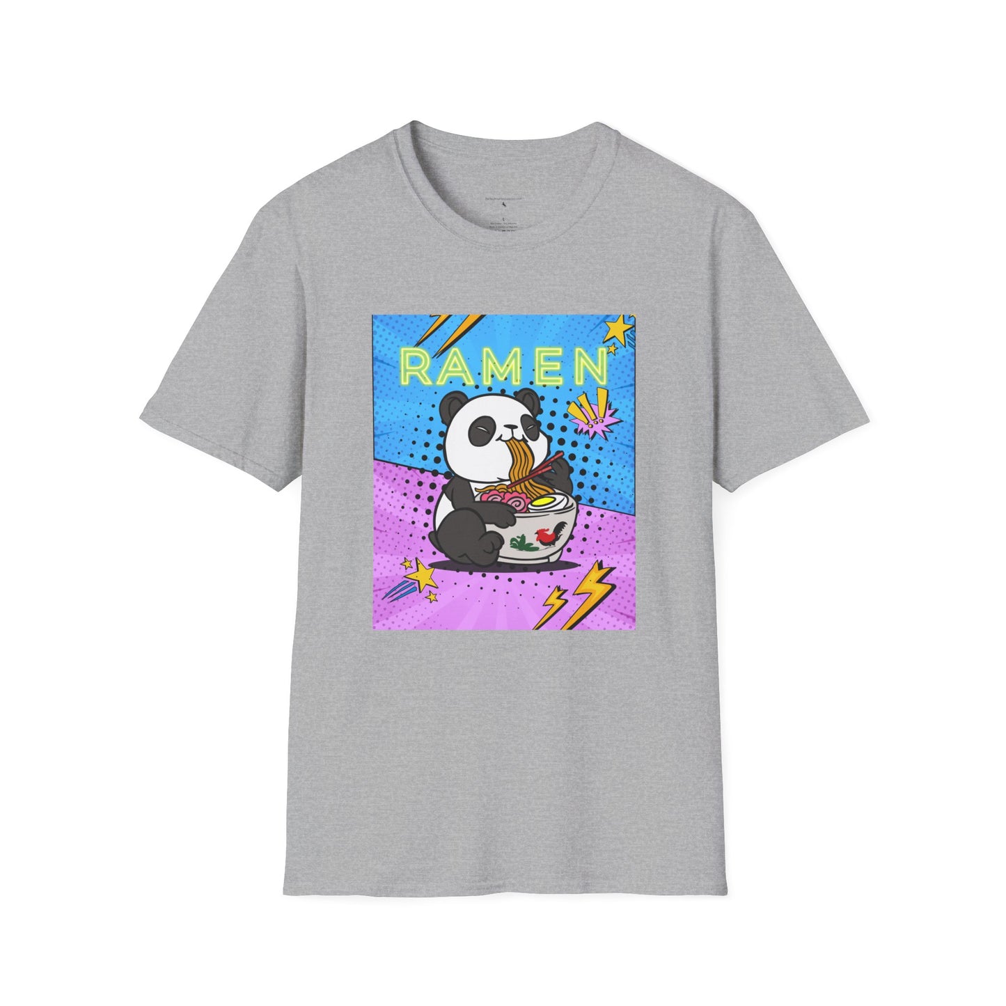 Ramen Panda Unisex Softstyle T-Shirt