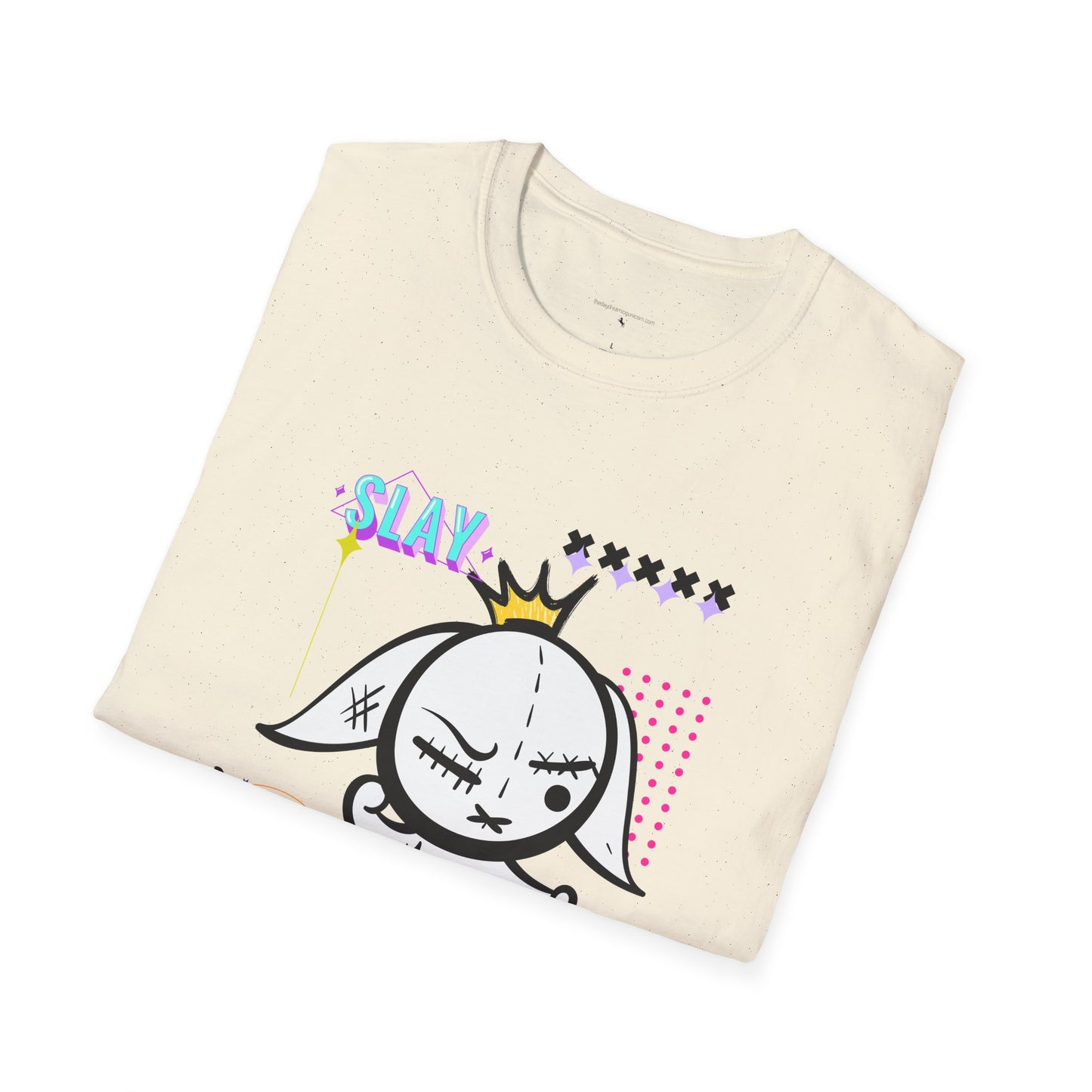 Graffiti bunny Slay  Unisex Softstyle T-Shirt