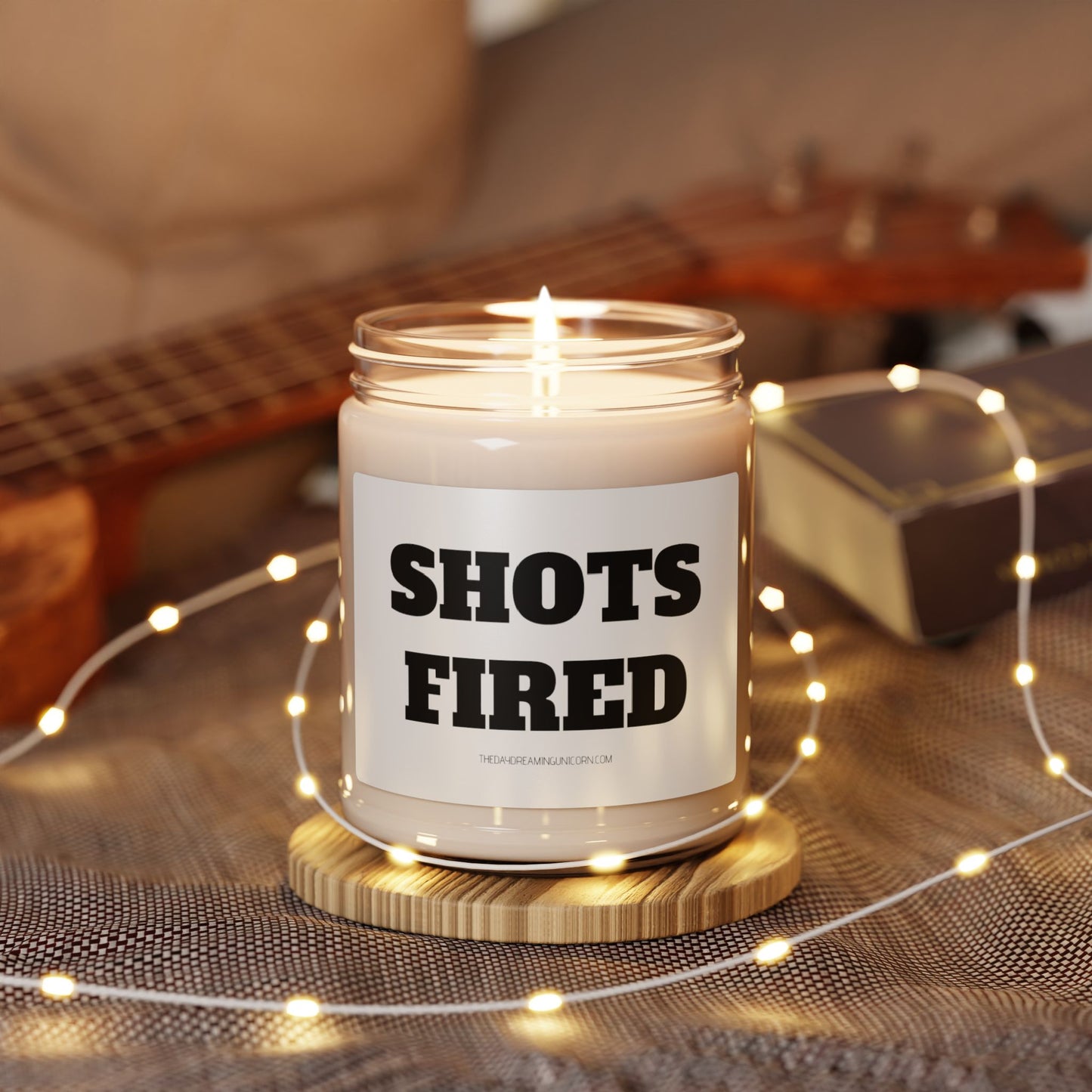 Shots fired Scented Soy Candle, 9oz