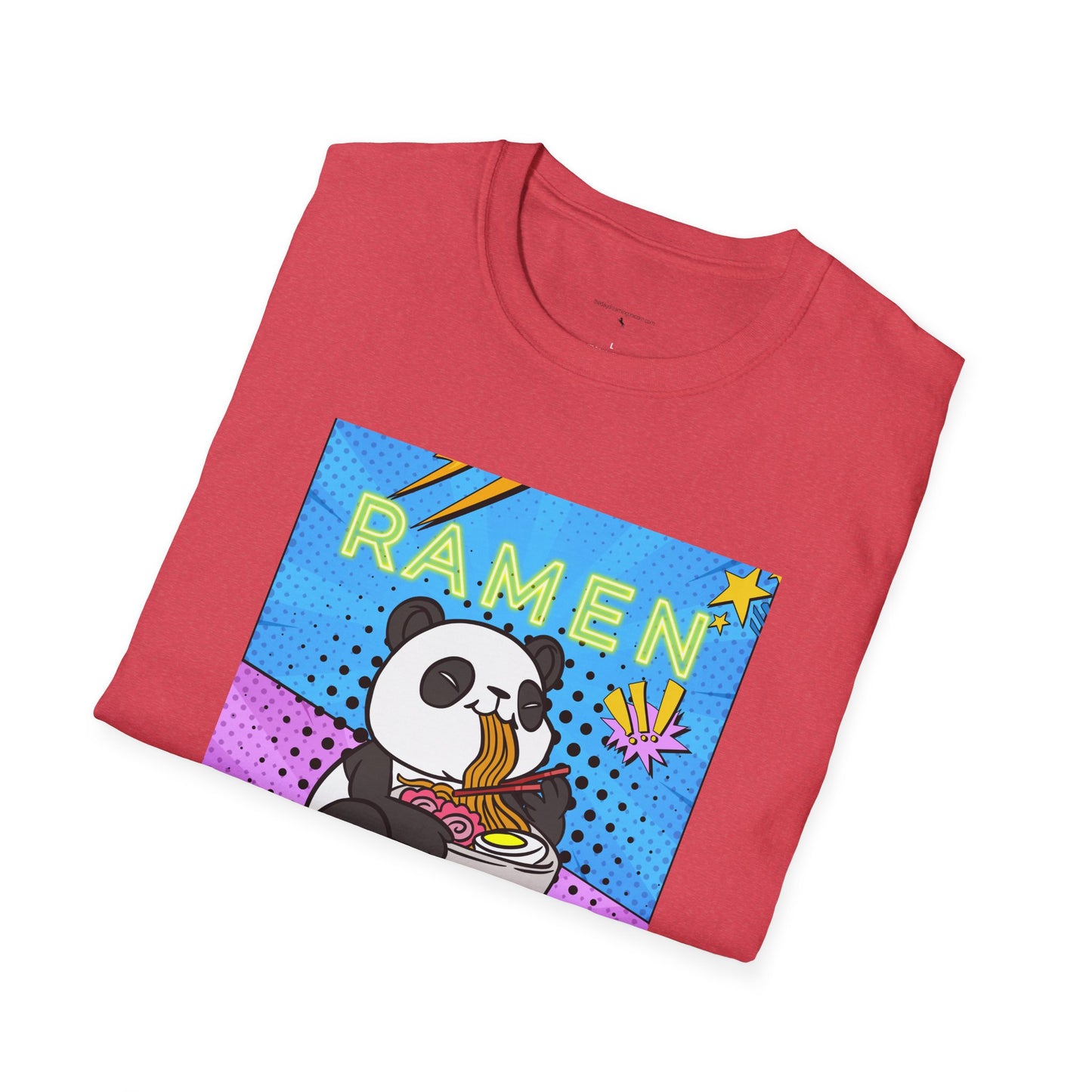 Ramen Panda Unisex Softstyle T-Shirt