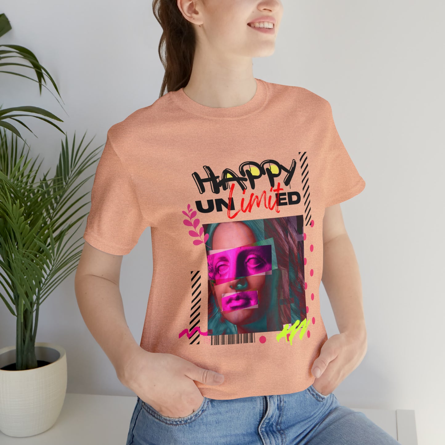 Happy unlimited urban streetwear Unisex Jersey Short Sleeve Tee